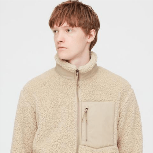 Japanese Brand Uniqlo WINDPROOF PILE-LINED FLEECE JACKET Size US XXL / EU 58 / 5 - 2 Thumbnail