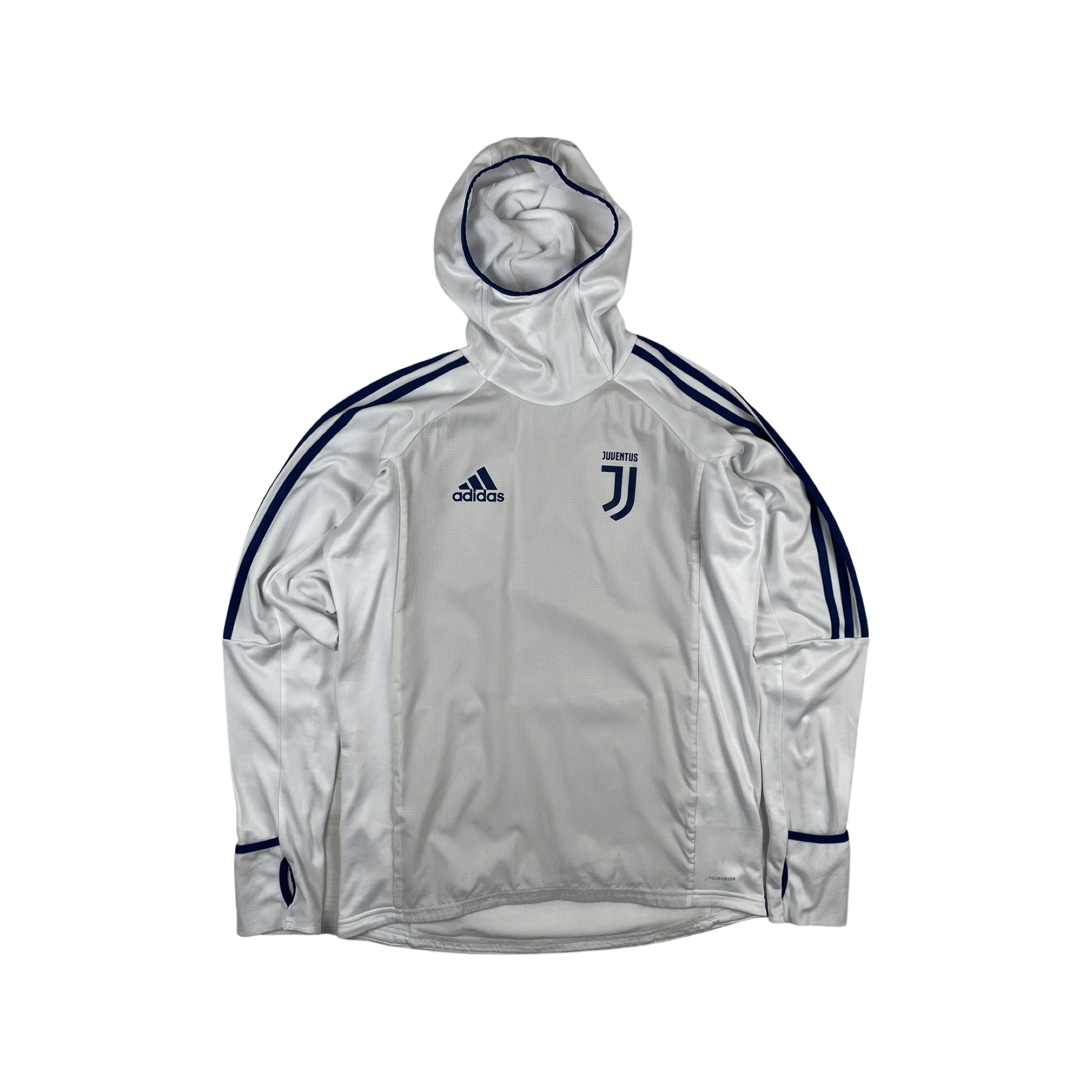 JUVENTUS FLEECE TRAINING FOOTBALL SOCCER HOODED TRACK JACKET