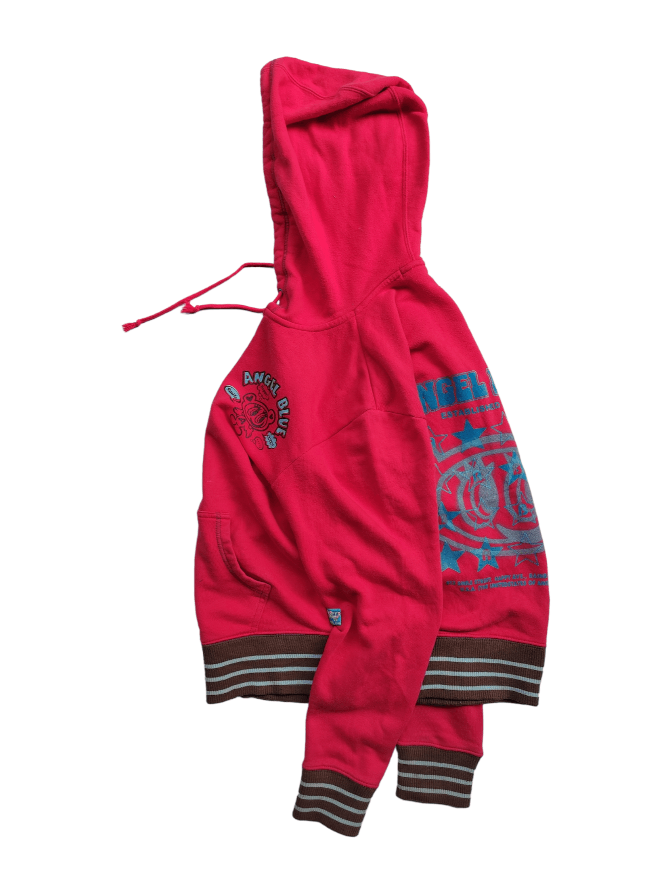 Hysteric Glamour ❤1990s Angel Blue zip hoodie❤ Size US L / EU 52-54 / 3 - 3 Thumbnail