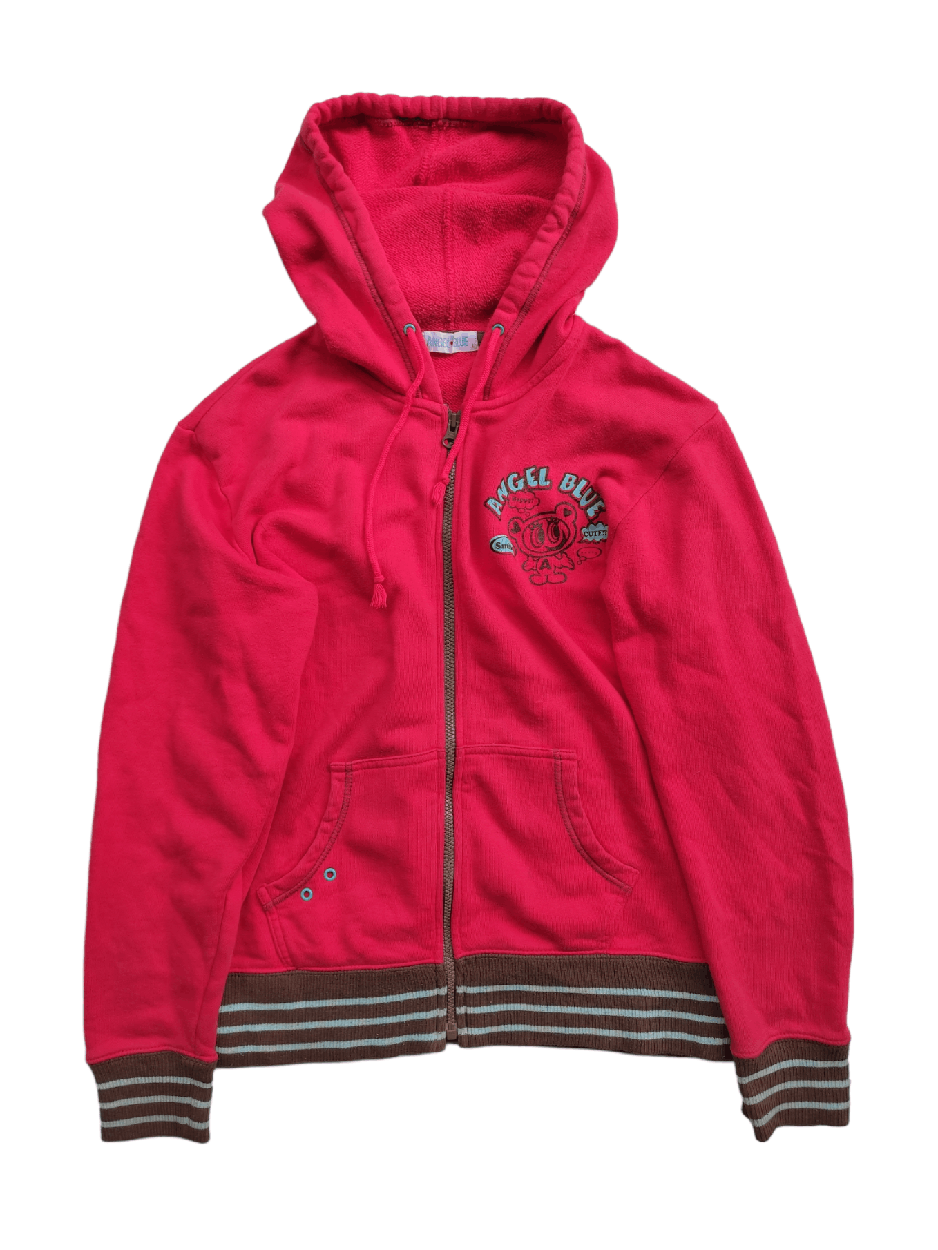 Hysteric Glamour ❤1990s Angel Blue zip hoodie❤ Size US L / EU 52-54 / 3 - 1 Thumbnail