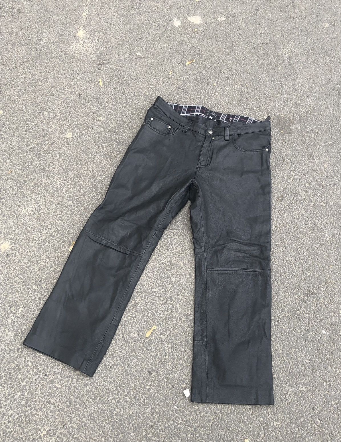 Men’s vintage leather pants Spirit Motors