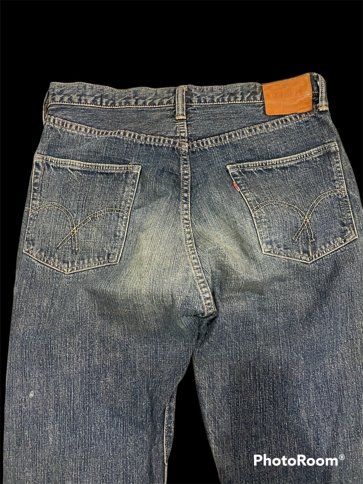 Full Count & Co. × Japanese Brand Denim Archival Full Count by Mikiharu Tsujita distressed Art Size US 34 / EU 50 - 5 Thumbnail