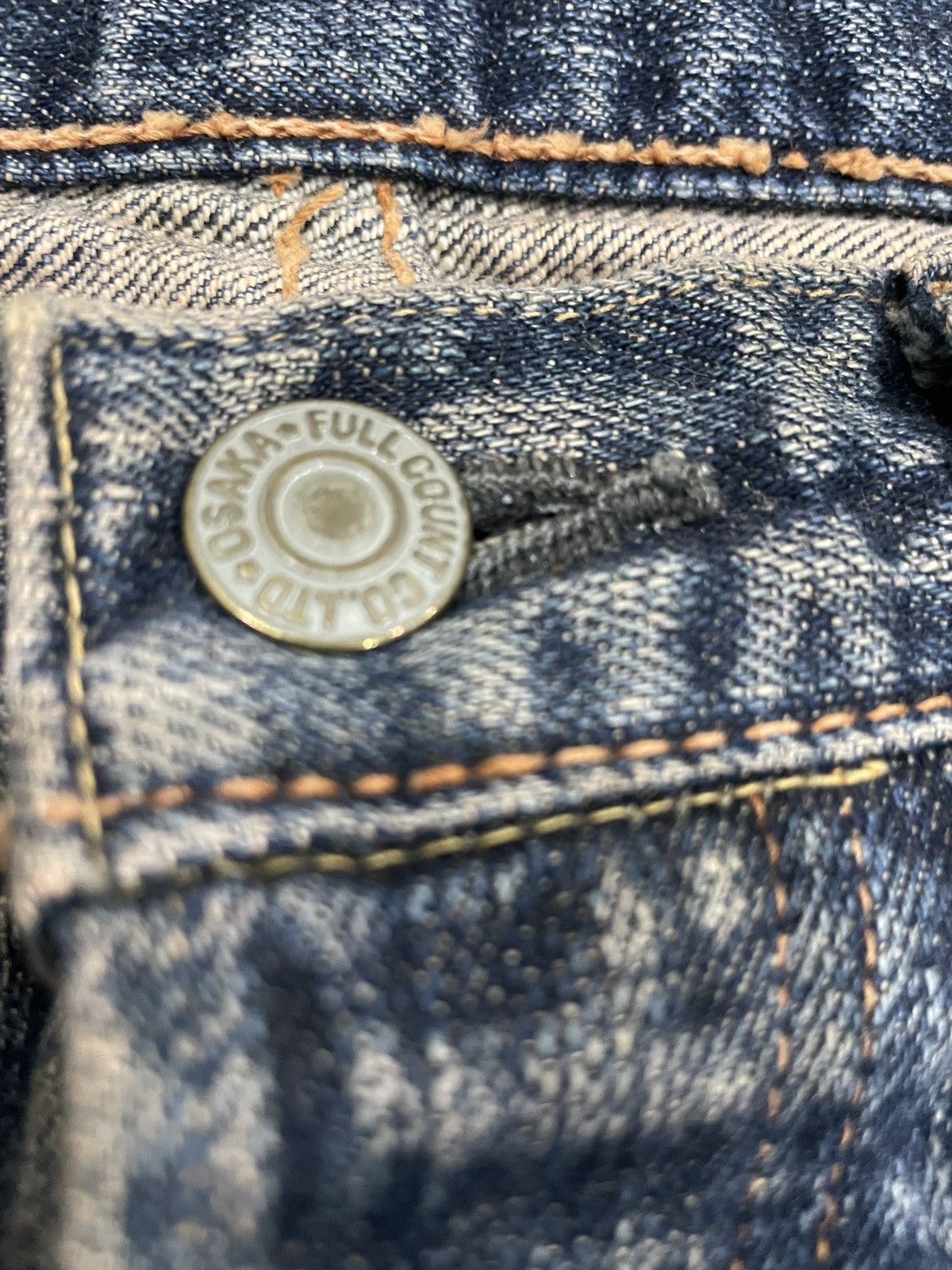 Full Count & Co. × Japanese Brand Denim Archival Full Count by Mikiharu Tsujita distressed Art Size US 34 / EU 50 - 7 Thumbnail