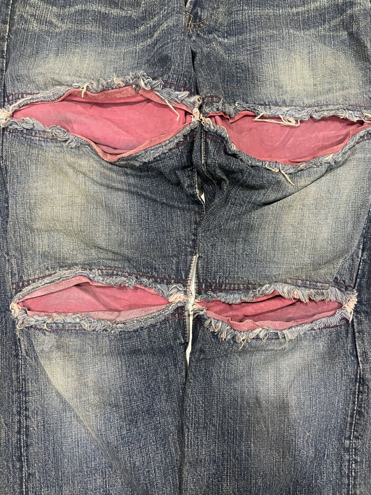 Full Count & Co. × Japanese Brand Denim Archival Full Count by Mikiharu Tsujita distressed Art Size US 34 / EU 50 - 10 Thumbnail