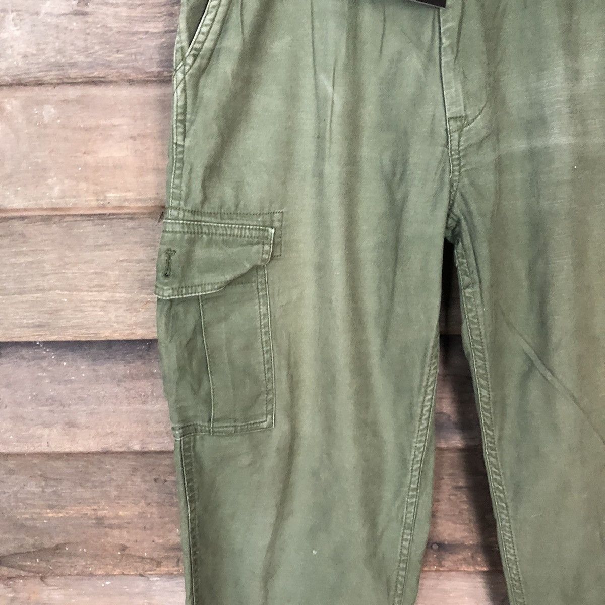 Dickies Dickies Green multipocket tactical utility Cargo Pants #4994 Size US 30 / EU 46 - 5 Thumbnail