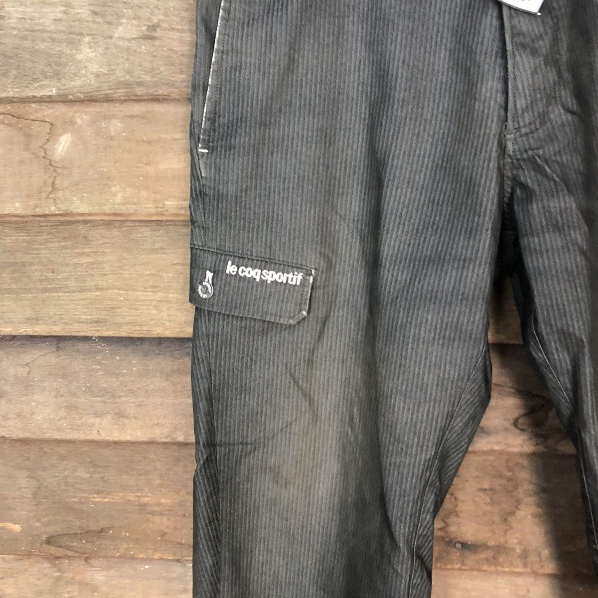 Le Coq Sportif Lecoq Sportif vintage utility tactical Cargo Pants #4992 Size US 36 / EU 52 - 6 Thumbnail
