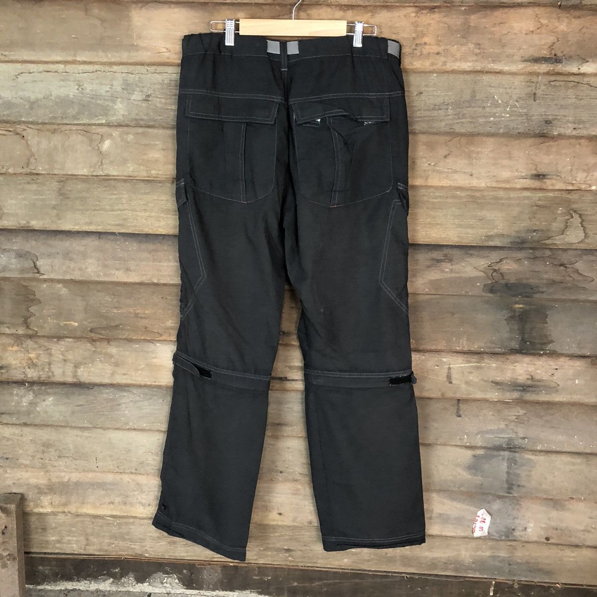 Japanese Brand Japan hiking sportwear multipocket Black Cargo Pants #4993 Size US 32 / EU 48 - 11 Thumbnail
