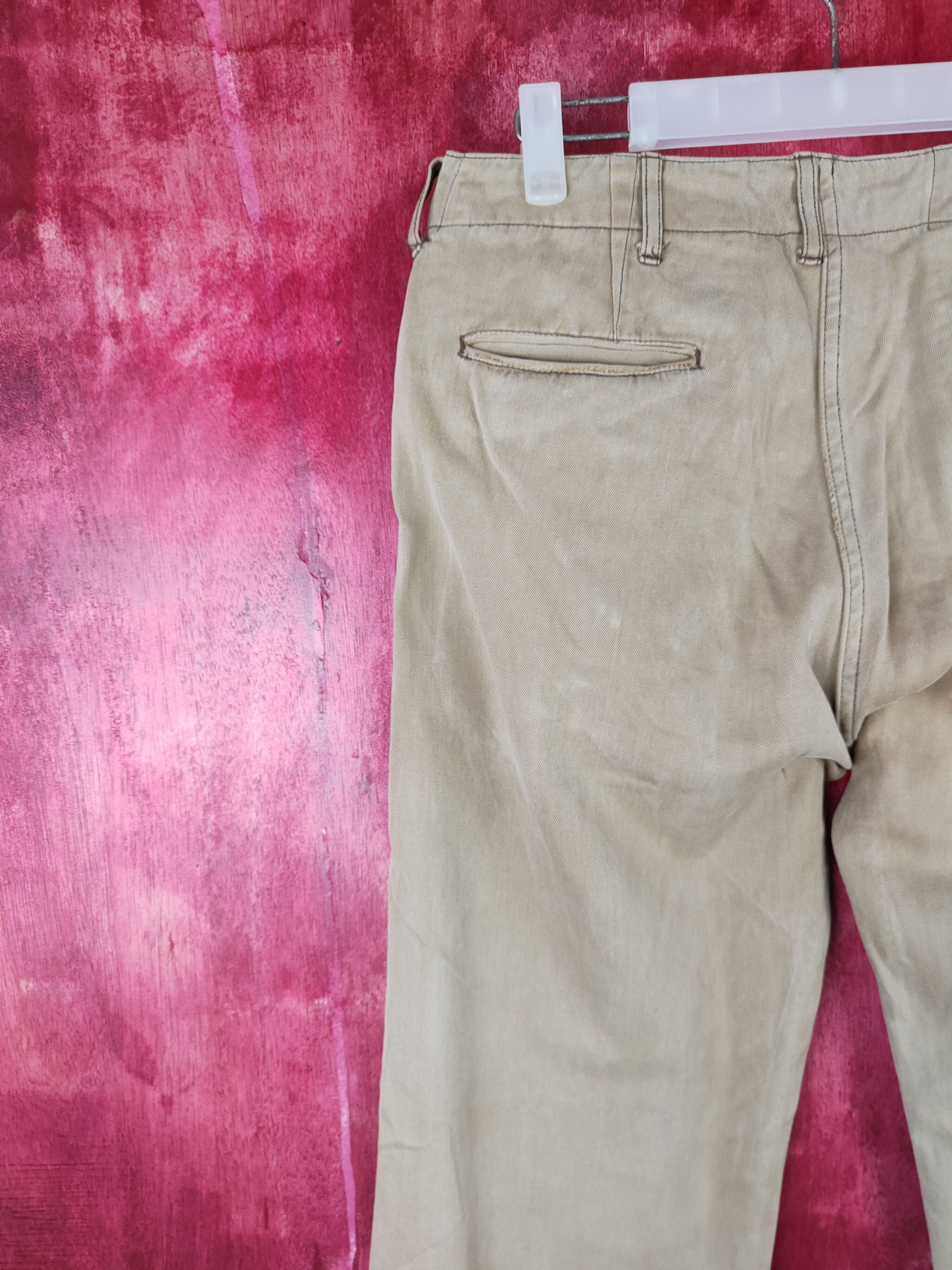 Sugar Cane DL Sugar Cane Brown casual japan Cargo Pants #S478 Size US 29 - 11 Thumbnail