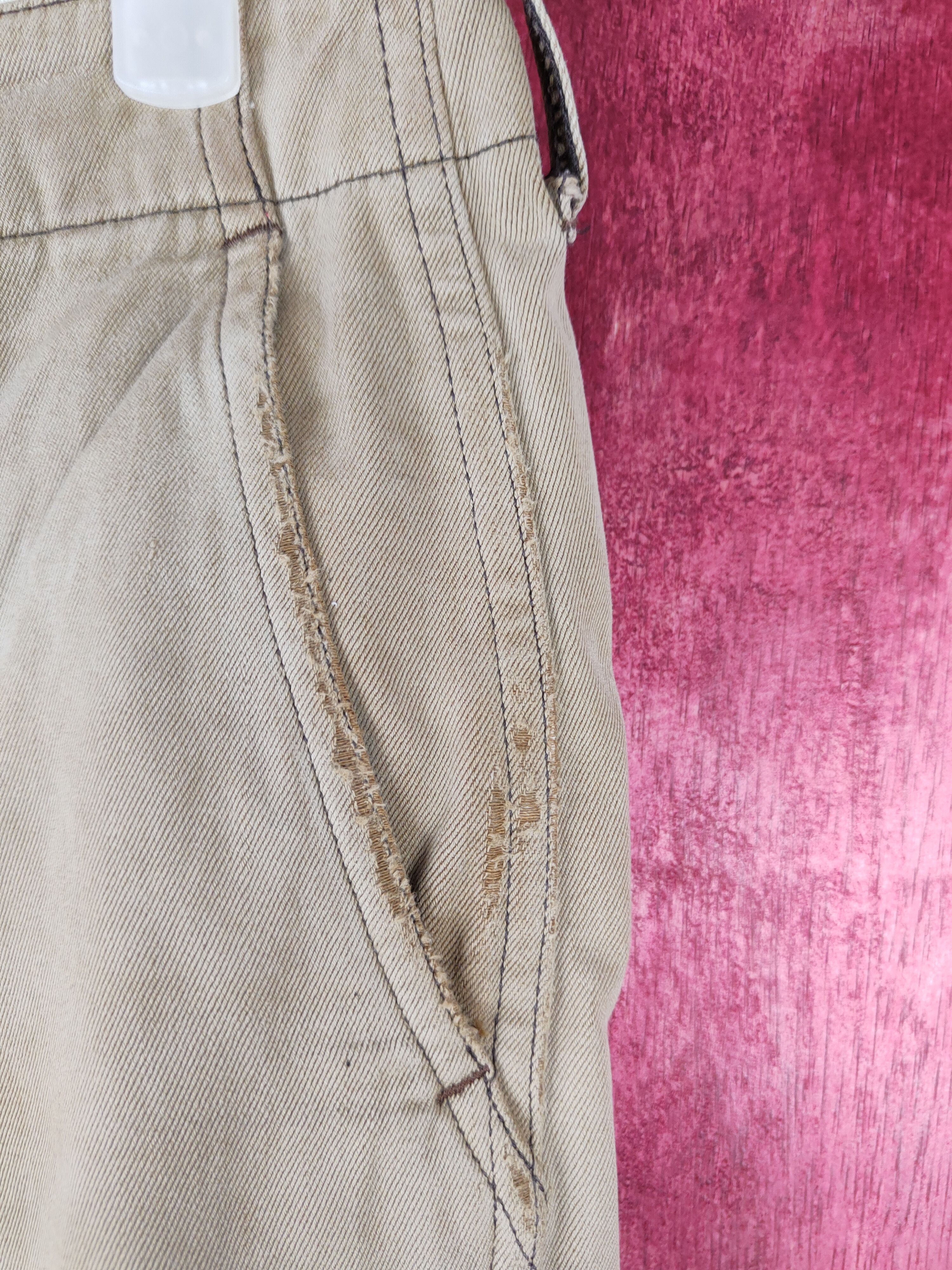 Sugar Cane DL Sugar Cane Brown casual japan Cargo Pants #S478 Size US 29 - 7 Thumbnail
