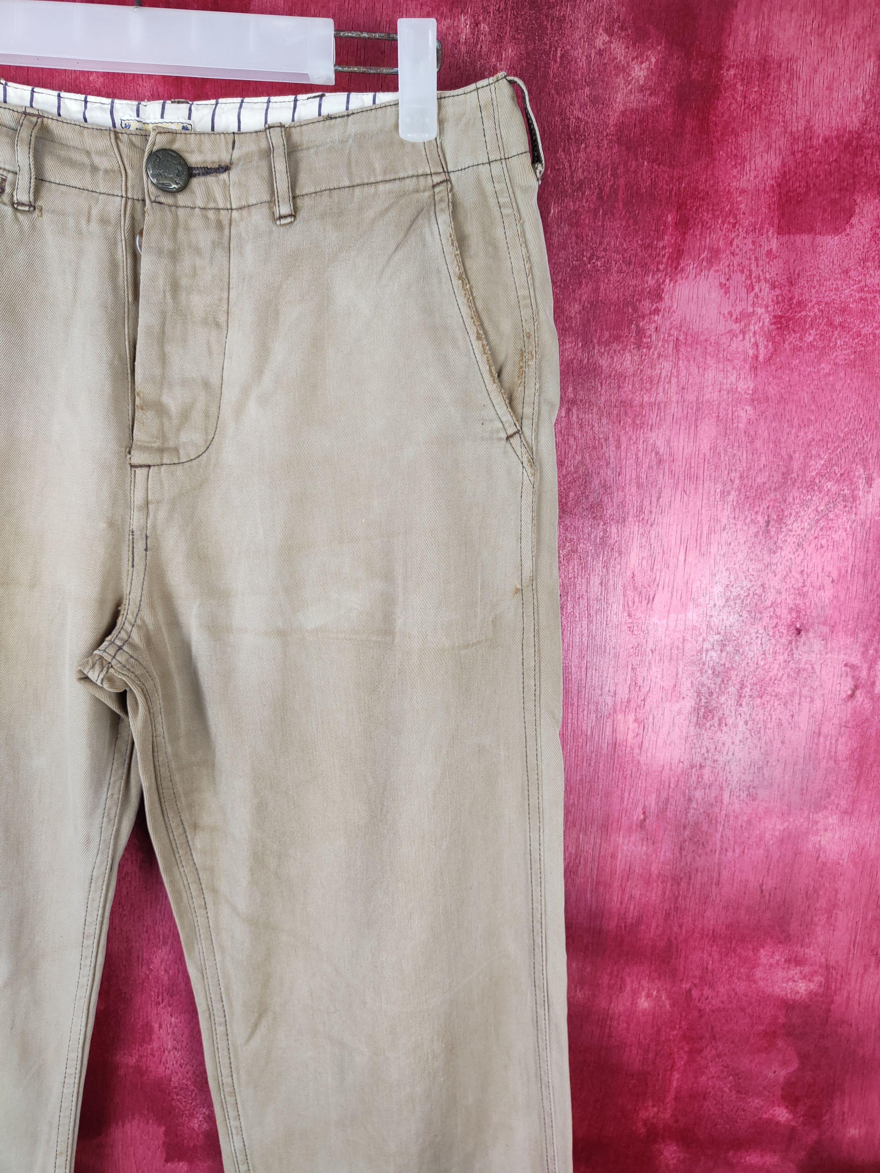 Sugar Cane DL Sugar Cane Brown casual japan Cargo Pants #S478 Size US 29 - 8 Thumbnail