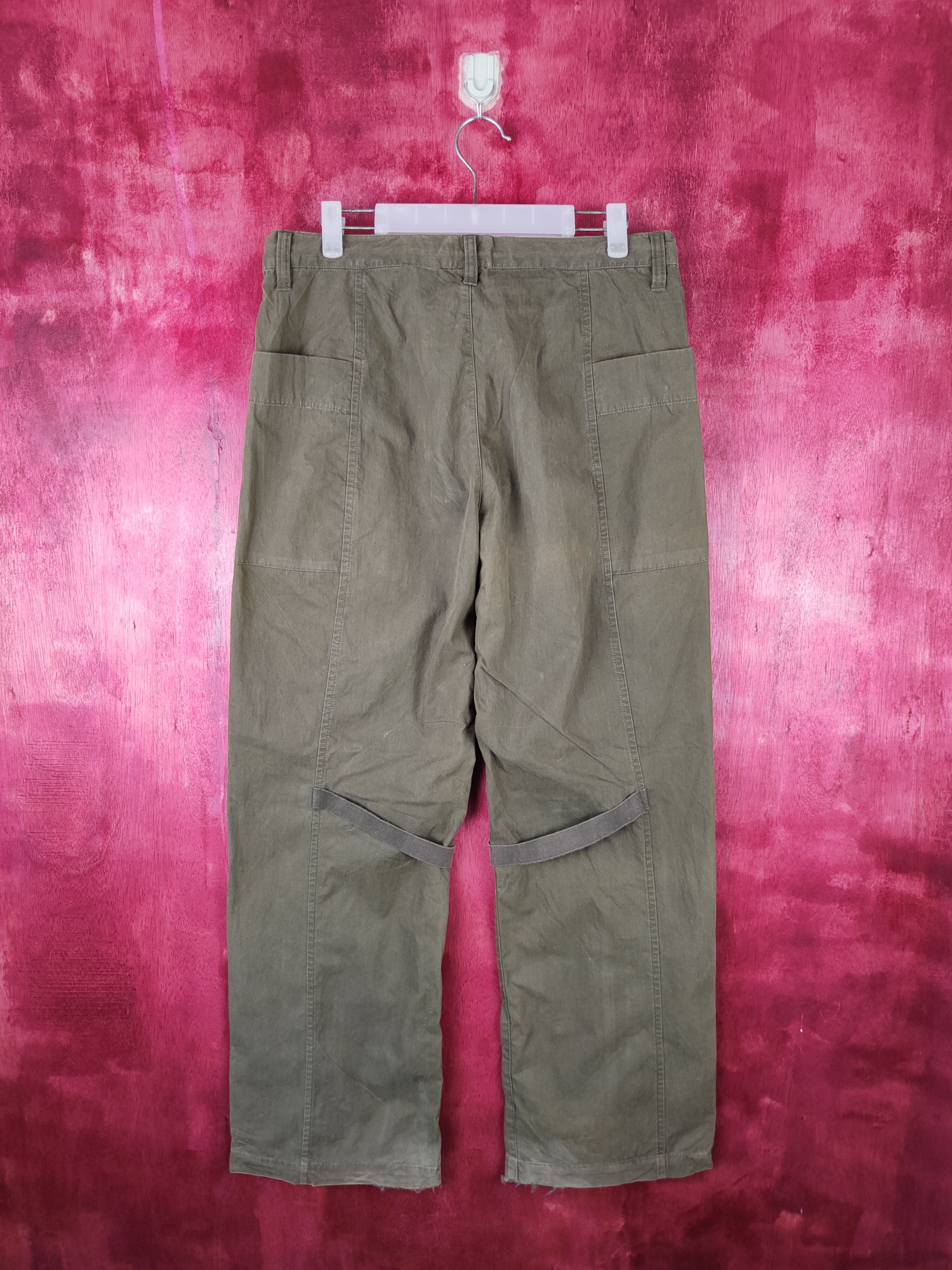 Gap × Japanese Brand GAP Dark Green Multi Pocket Tactical Cargo Pants #S479 Size US 31 - 7 Thumbnail