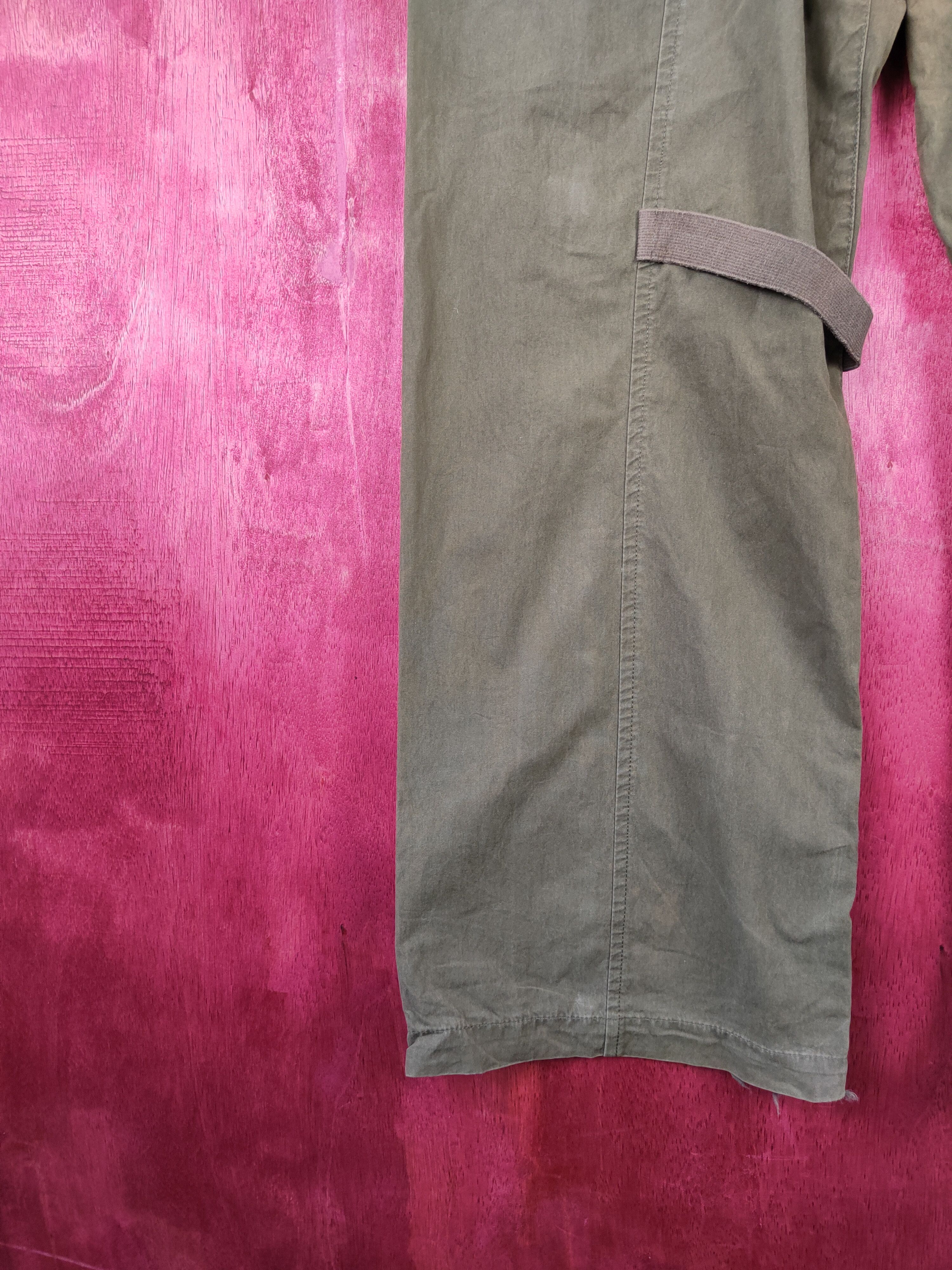 Gap × Japanese Brand GAP Dark Green Multi Pocket Tactical Cargo Pants #S479 Size US 31 - 4 Thumbnail
