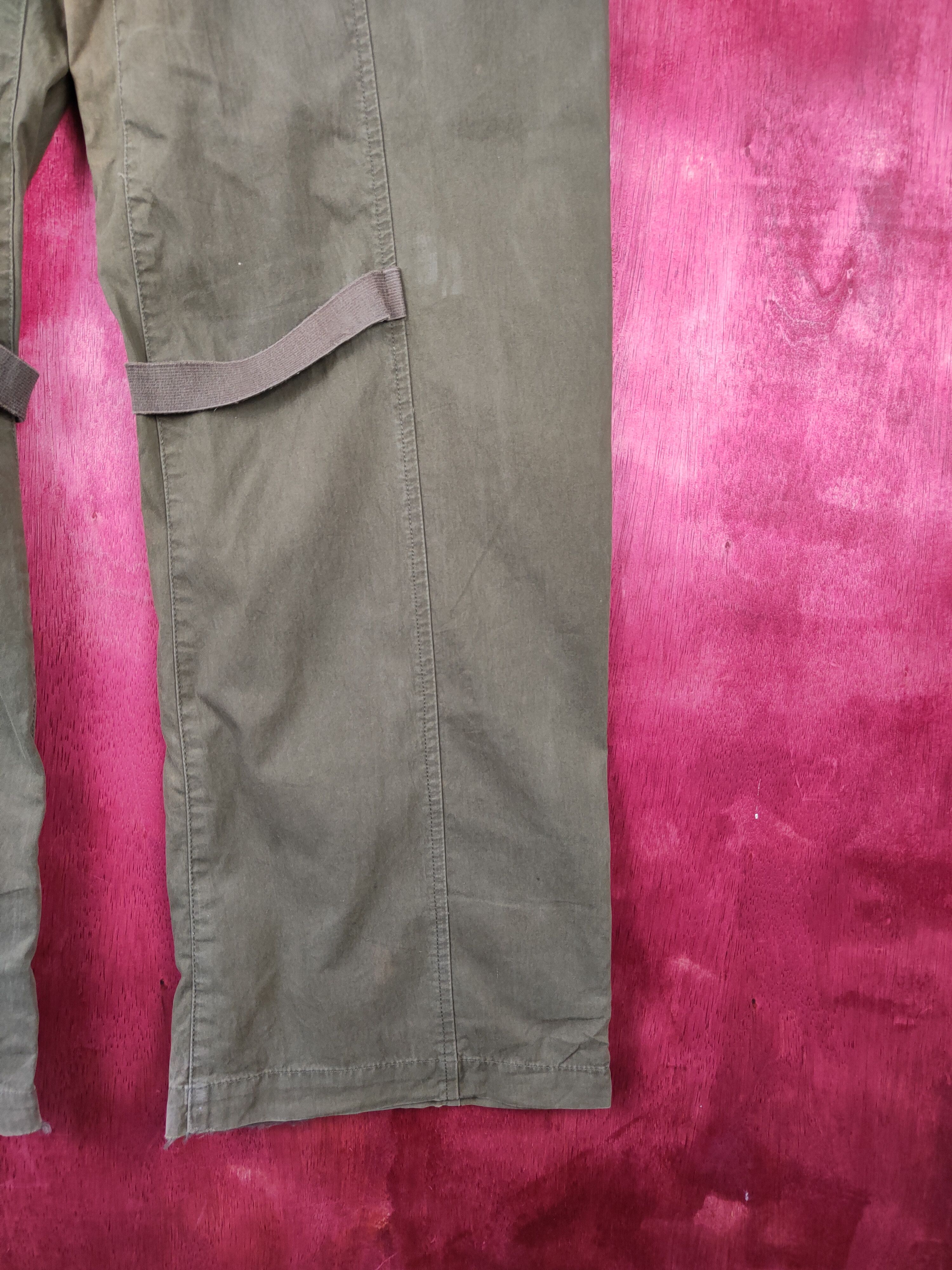 Gap × Japanese Brand GAP Dark Green Multi Pocket Tactical Cargo Pants #S479 Size US 31 - 6 Thumbnail