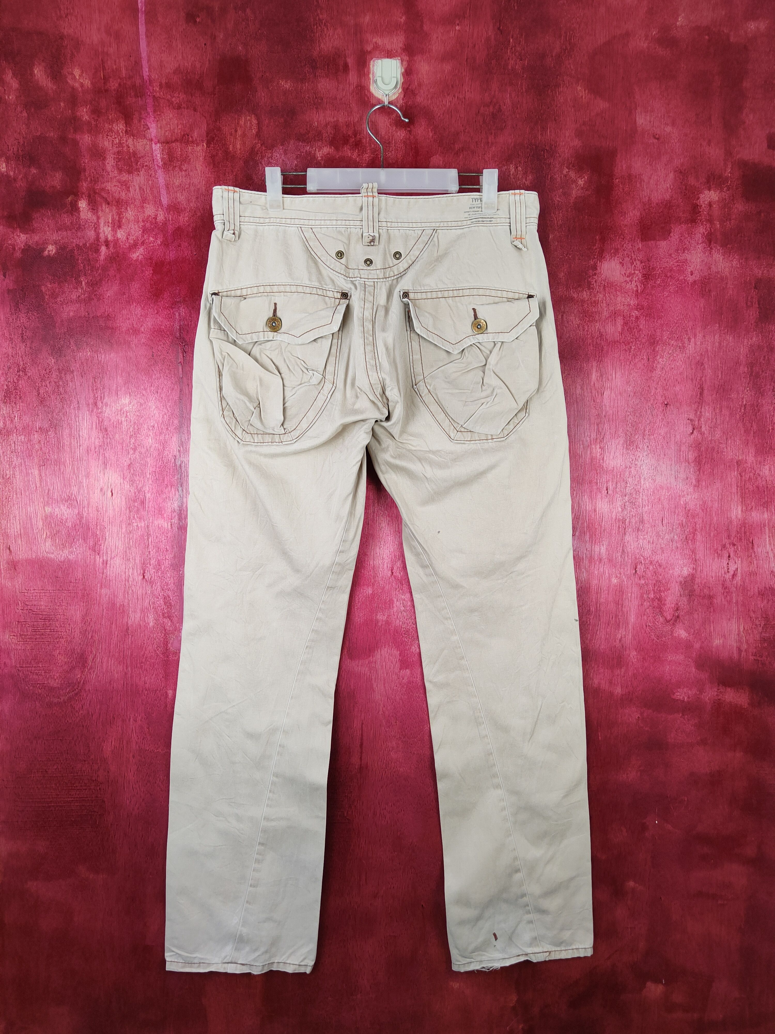 Edwin Edwin Brown Multi Pocket Tactical Cargo Pants #S480 Size US 33 - 7 Thumbnail
