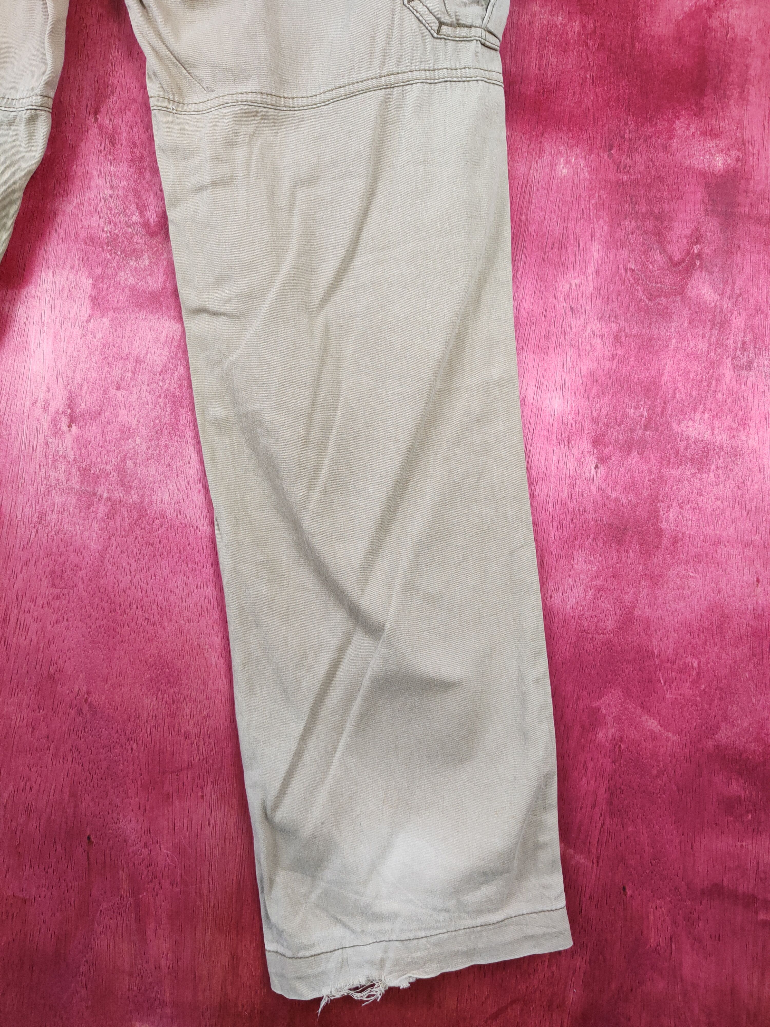 Japanese Brand × Vintage Burtle Brown Multi Pocket Tactical Cargo Pants #S438 Size US 33 - 12 Thumbnail