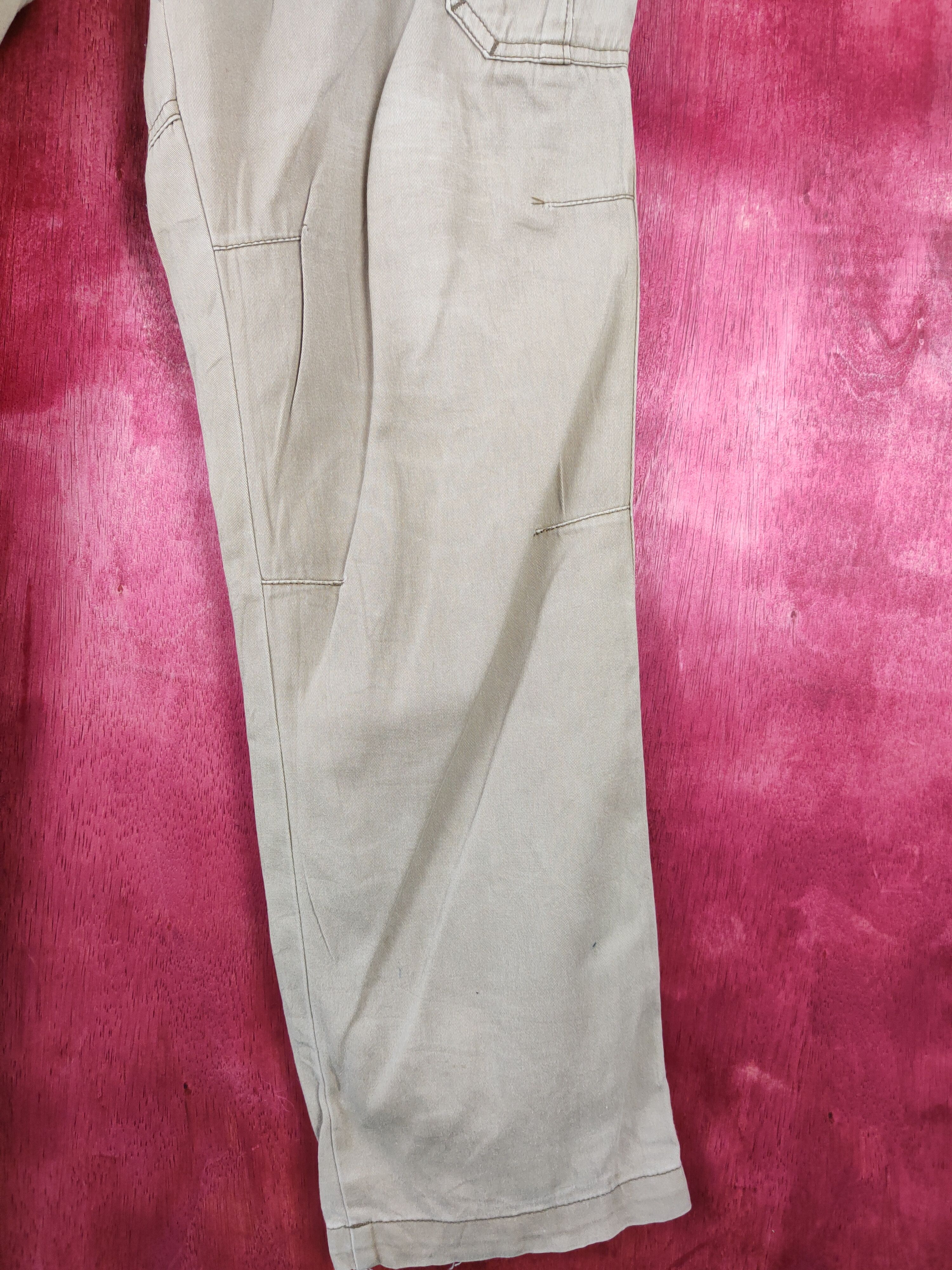 Japanese Brand × Vintage Burtle Brown Multi Pocket Tactical Cargo Pants #S438 Size US 33 - 7 Thumbnail