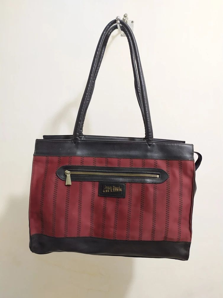 JEAN PAUL GAULTIER 1990S Leather handbag