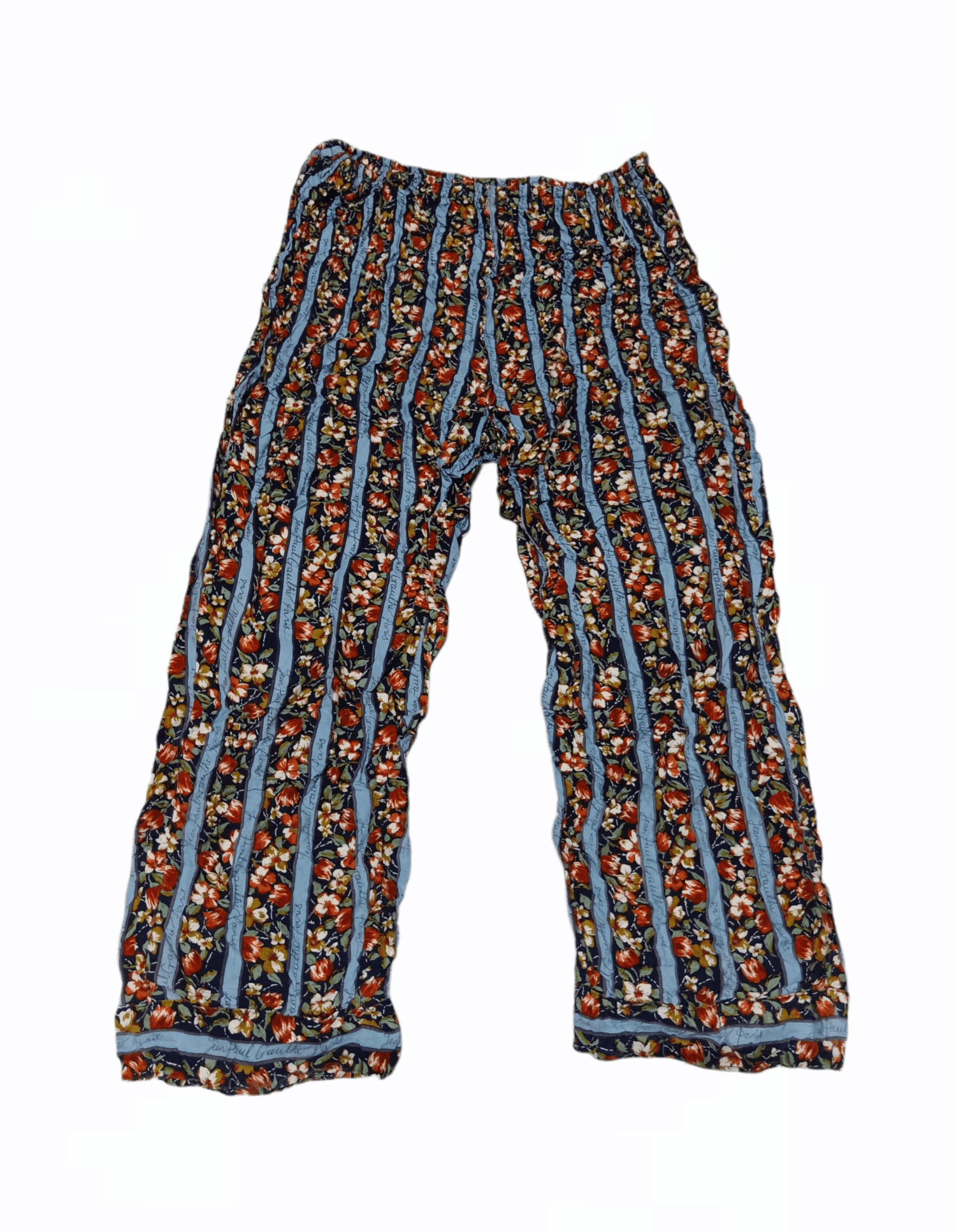 Jean Paul Gaultier Paris Flora Pants Size L