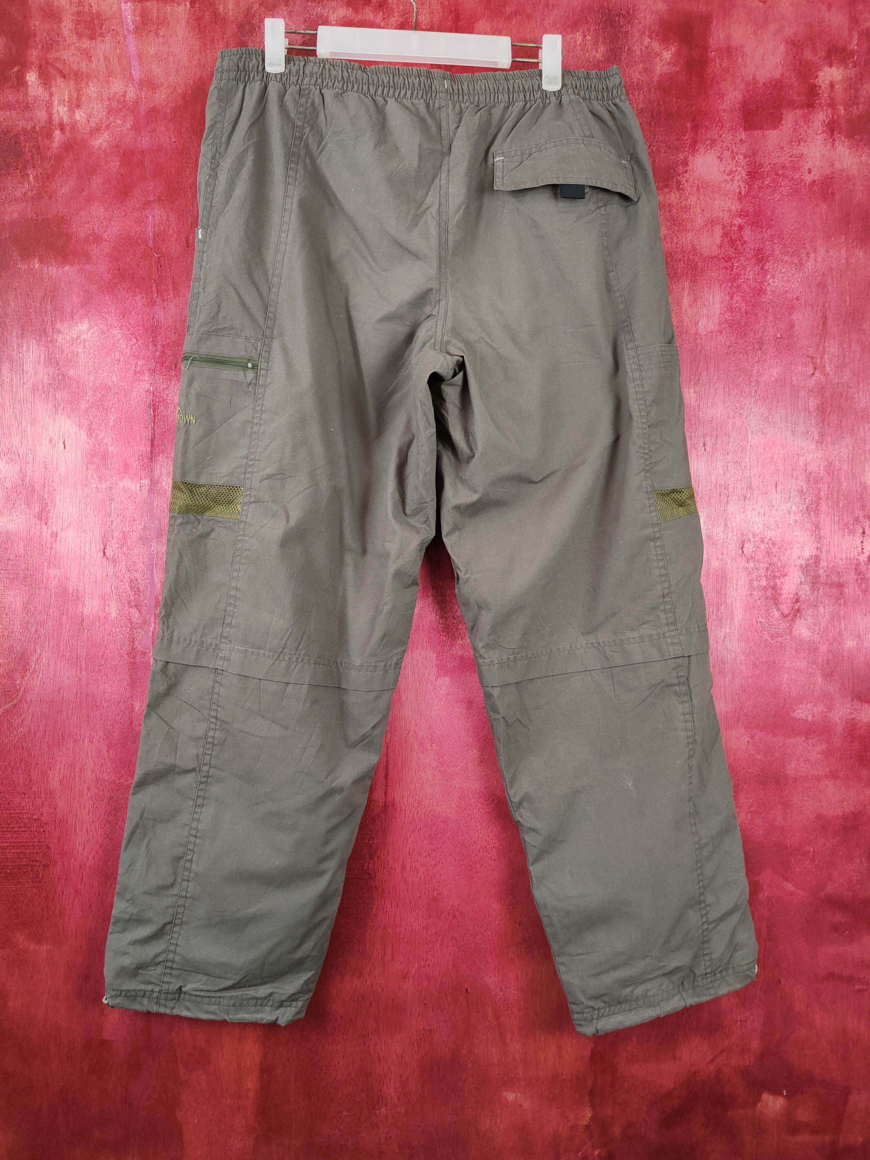 Japanese Brand × Vintage First Down Army Green Multi Pocket Sweatpants #S429 Size US 34 / EU 50 - 8 Thumbnail