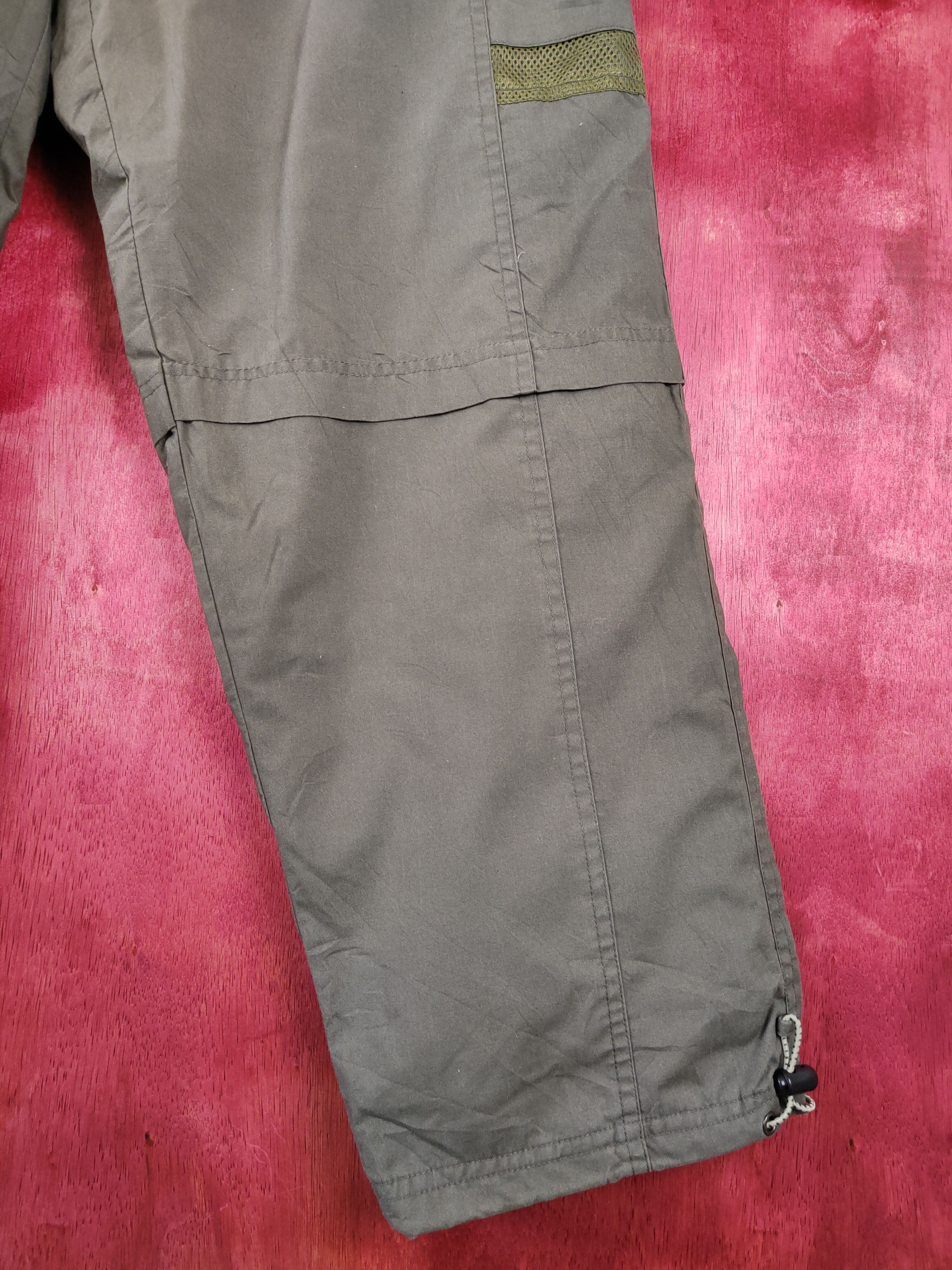Japanese Brand × Vintage First Down Army Green Multi Pocket Sweatpants #S429 Size US 34 / EU 50 - 7 Thumbnail
