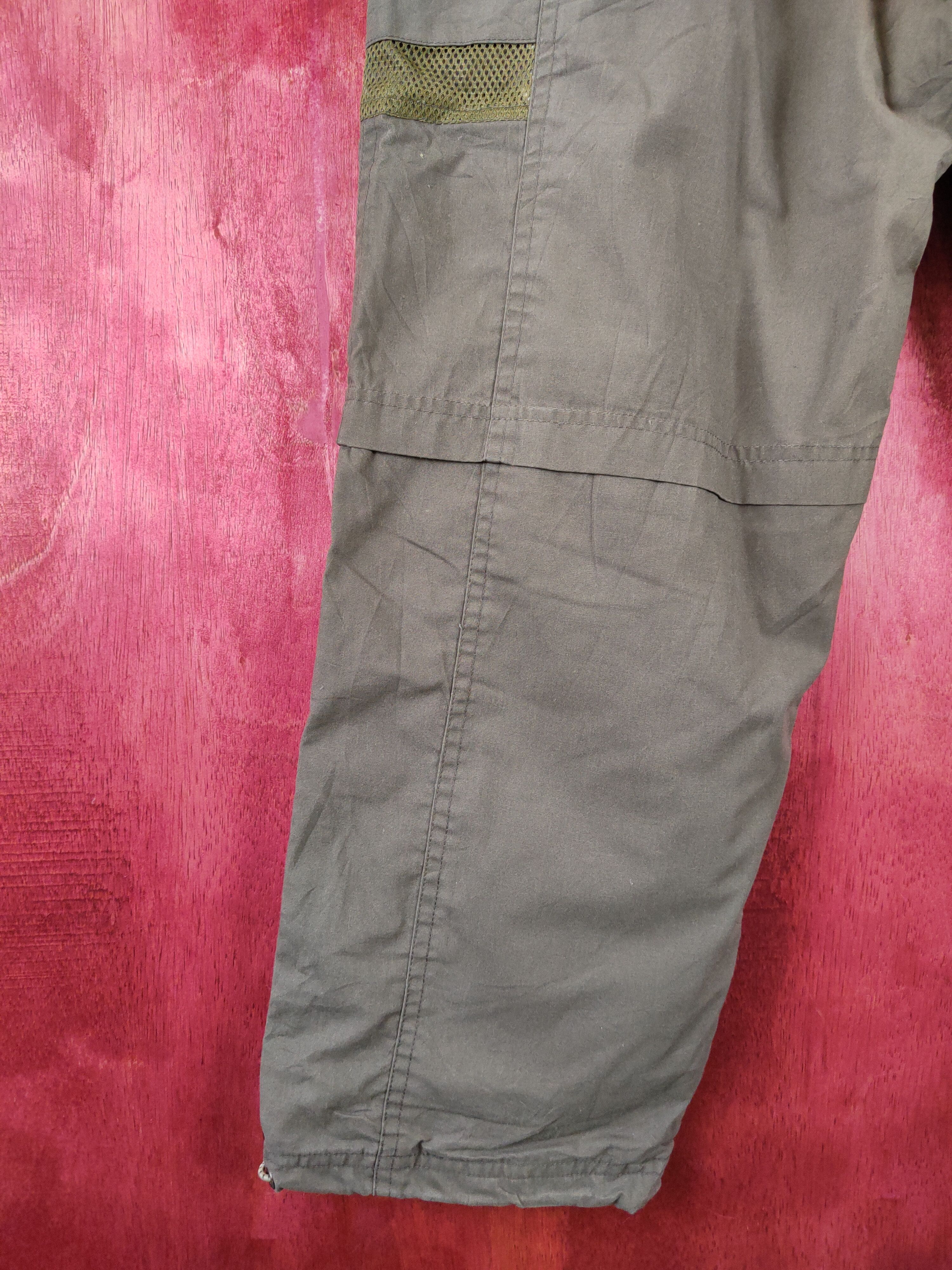 Japanese Brand × Vintage First Down Army Green Multi Pocket Sweatpants #S429 Size US 34 / EU 50 - 10 Thumbnail