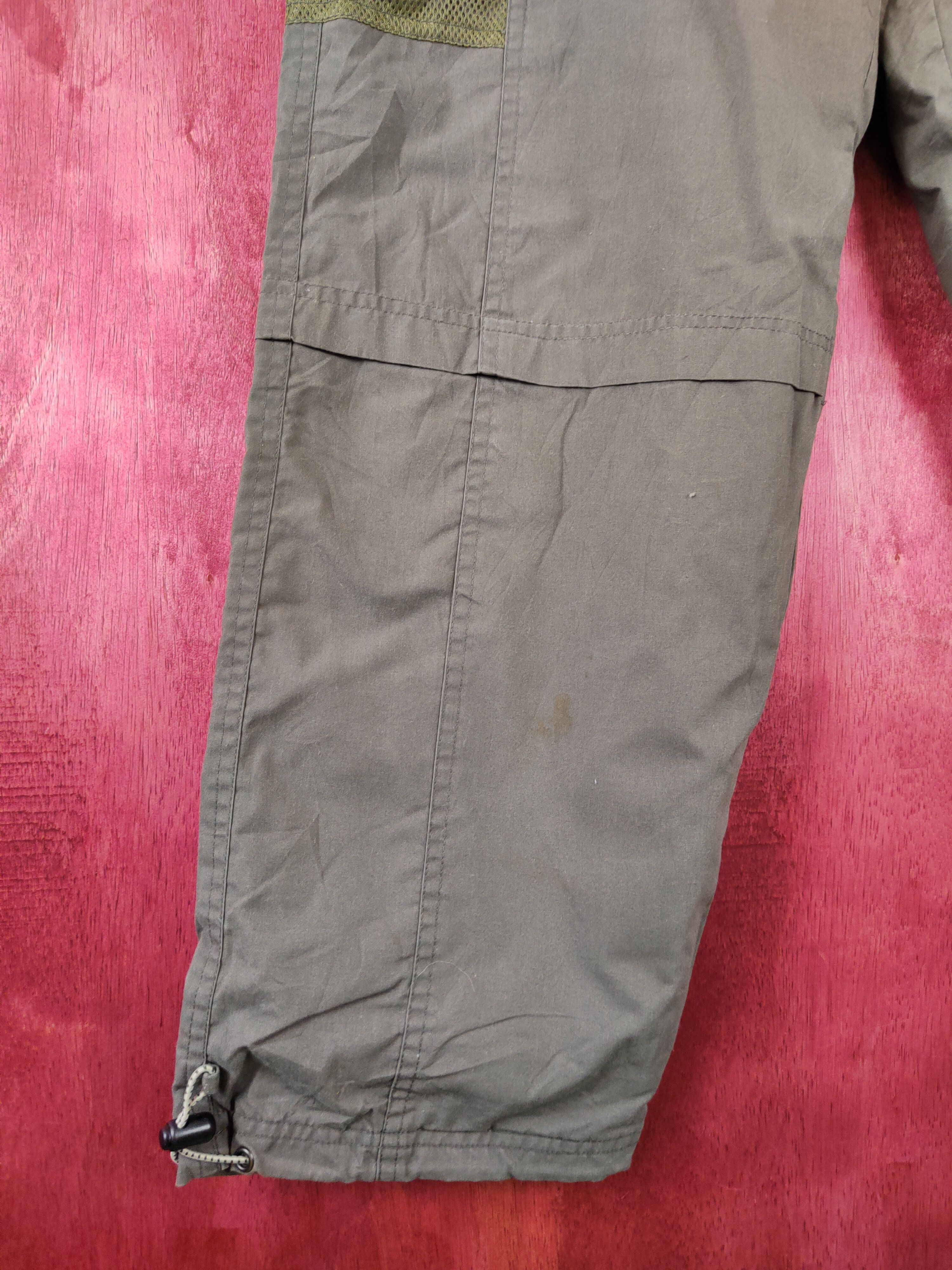 Japanese Brand × Vintage First Down Army Green Multi Pocket Sweatpants #S429 Size US 34 / EU 50 - 5 Thumbnail