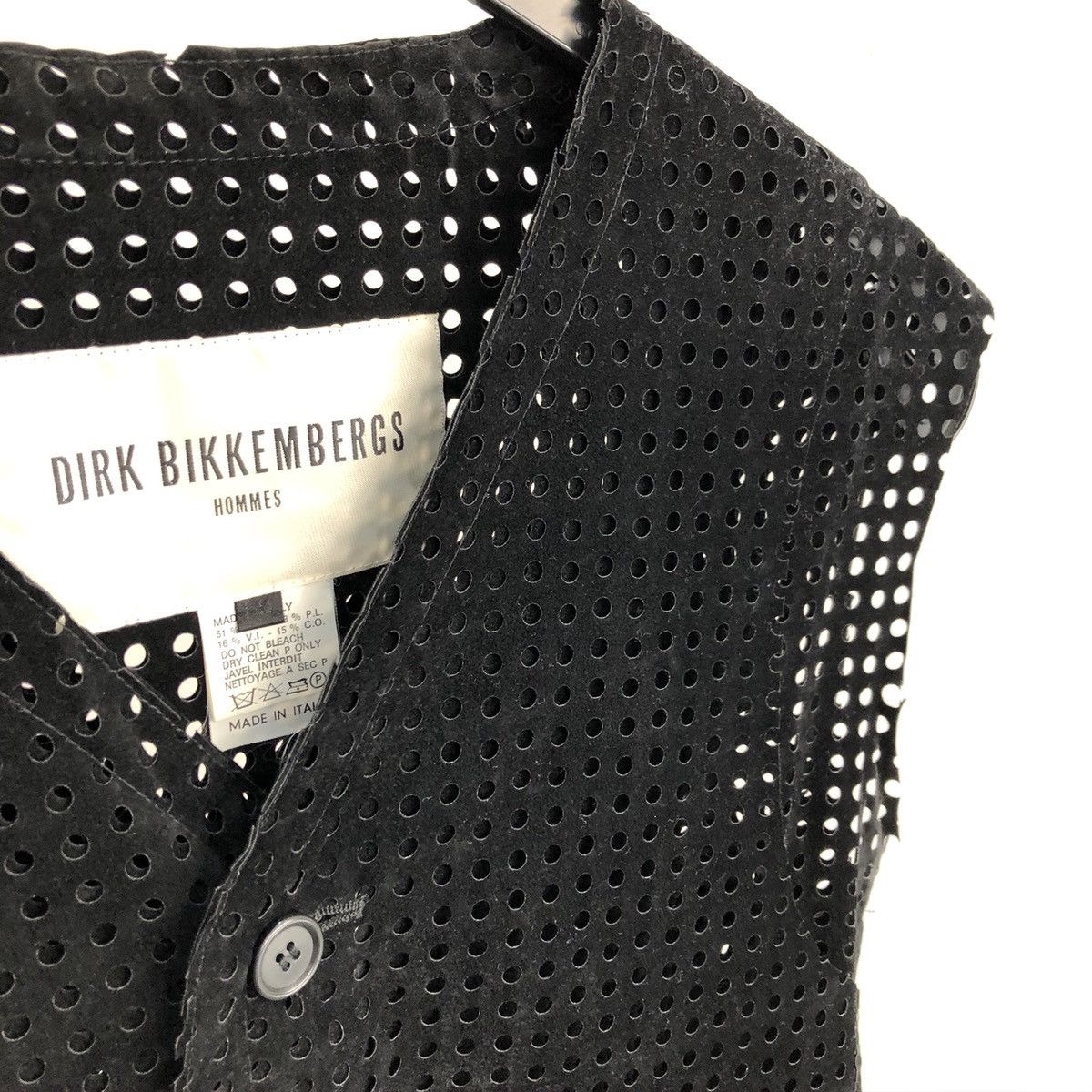 Perforated gilet