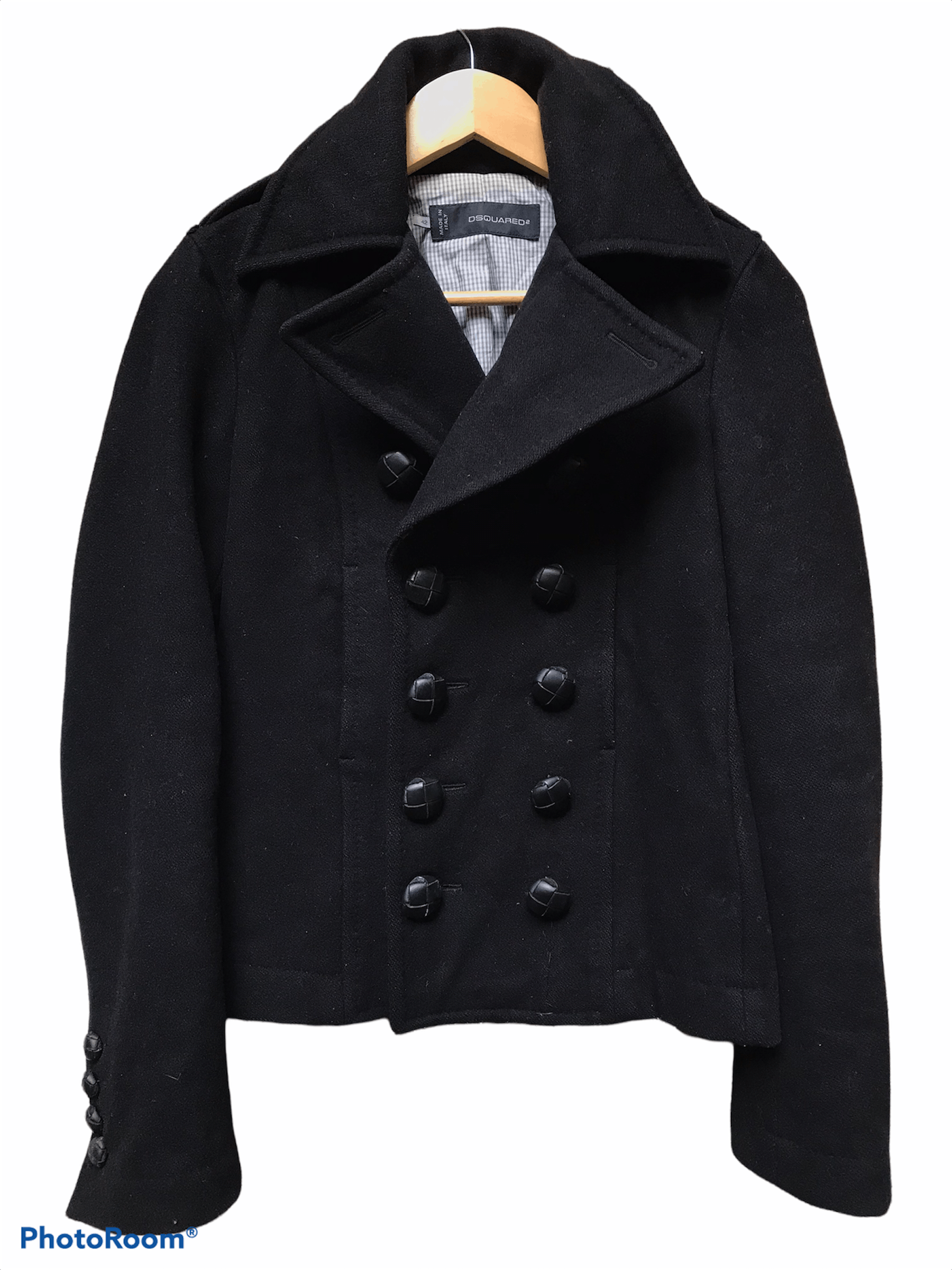 Dsquared2 Custom Tailored Dustins Pea Coat