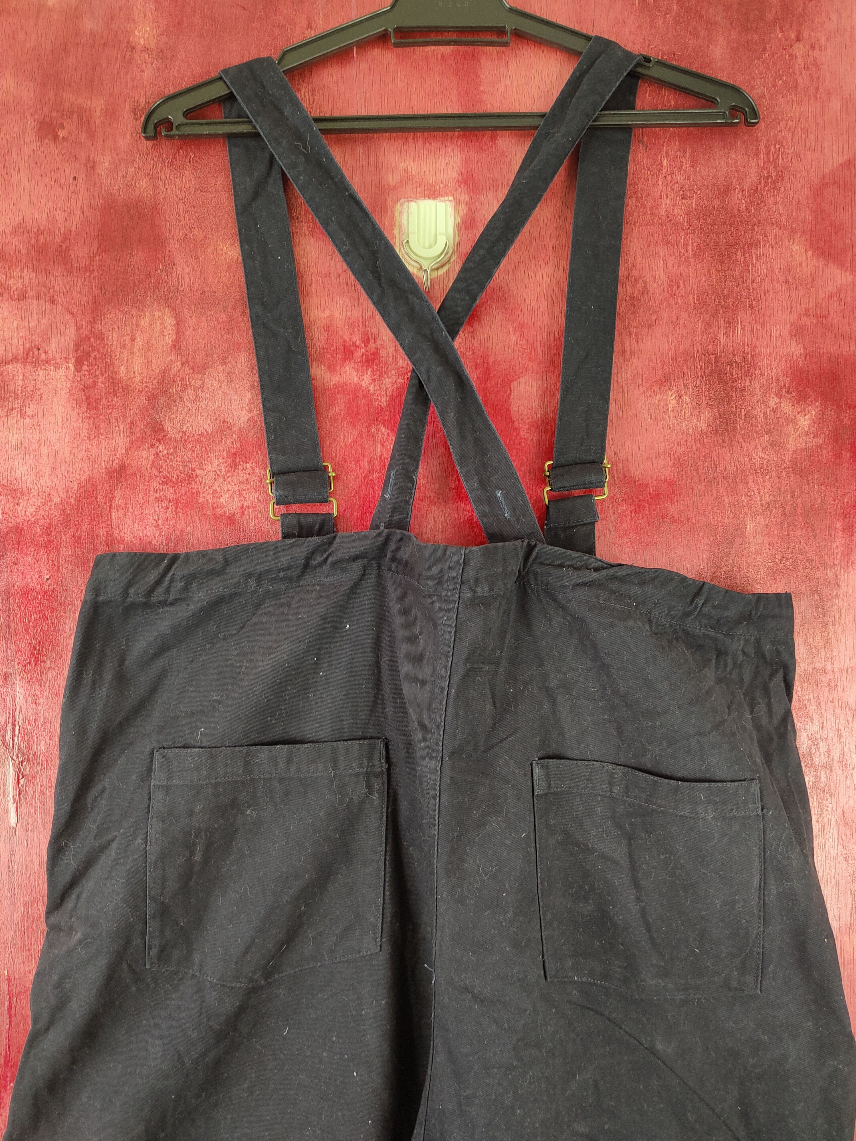 Japanese Brand Samansa Mos2 Black Multi Pocket Tactical Jumpsuits #S428 Size US 34 / EU 50 - 9 Thumbnail