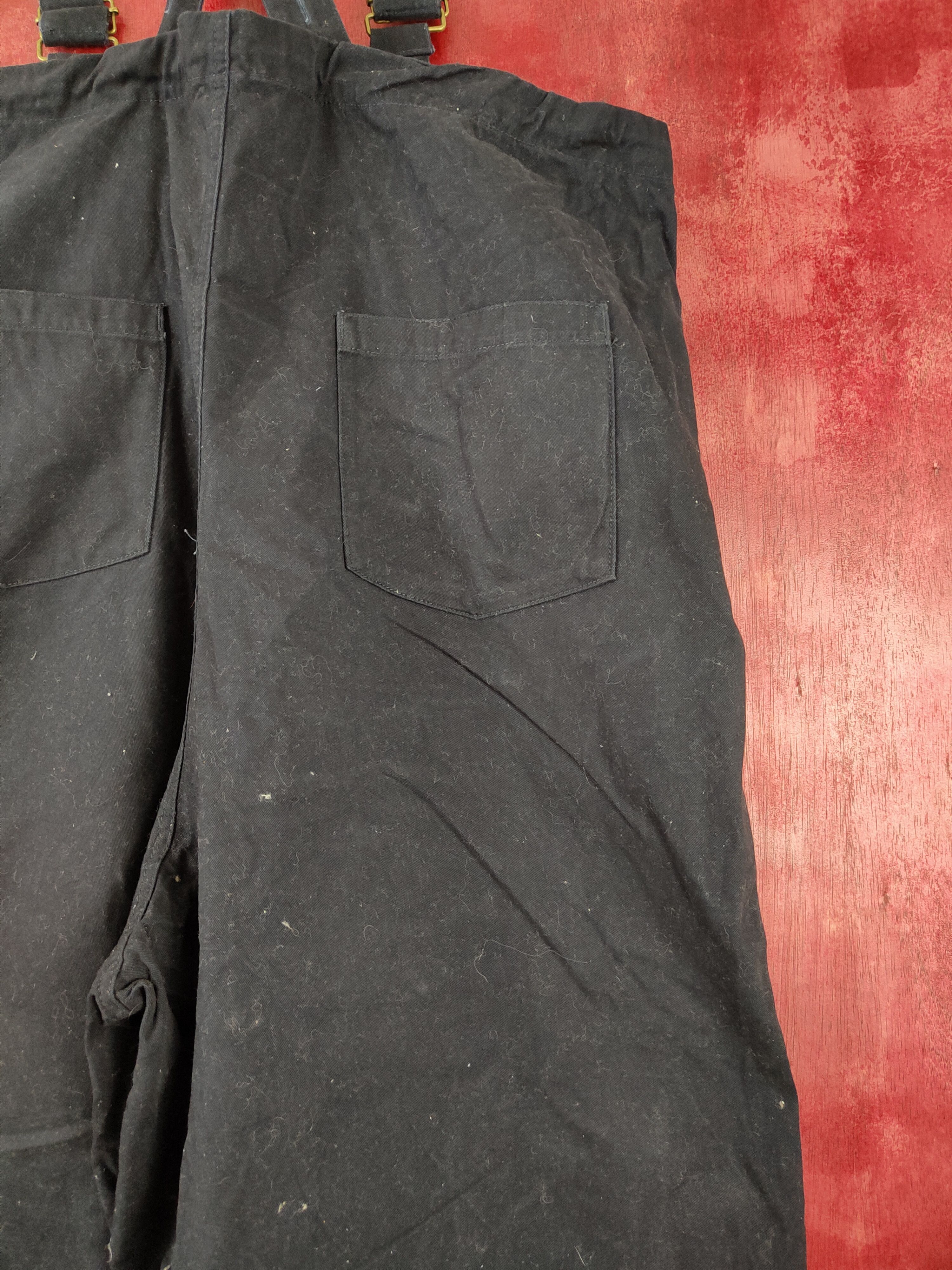Japanese Brand Samansa Mos2 Black Multi Pocket Tactical Jumpsuits #S428 Size US 34 / EU 50 - 12 Thumbnail