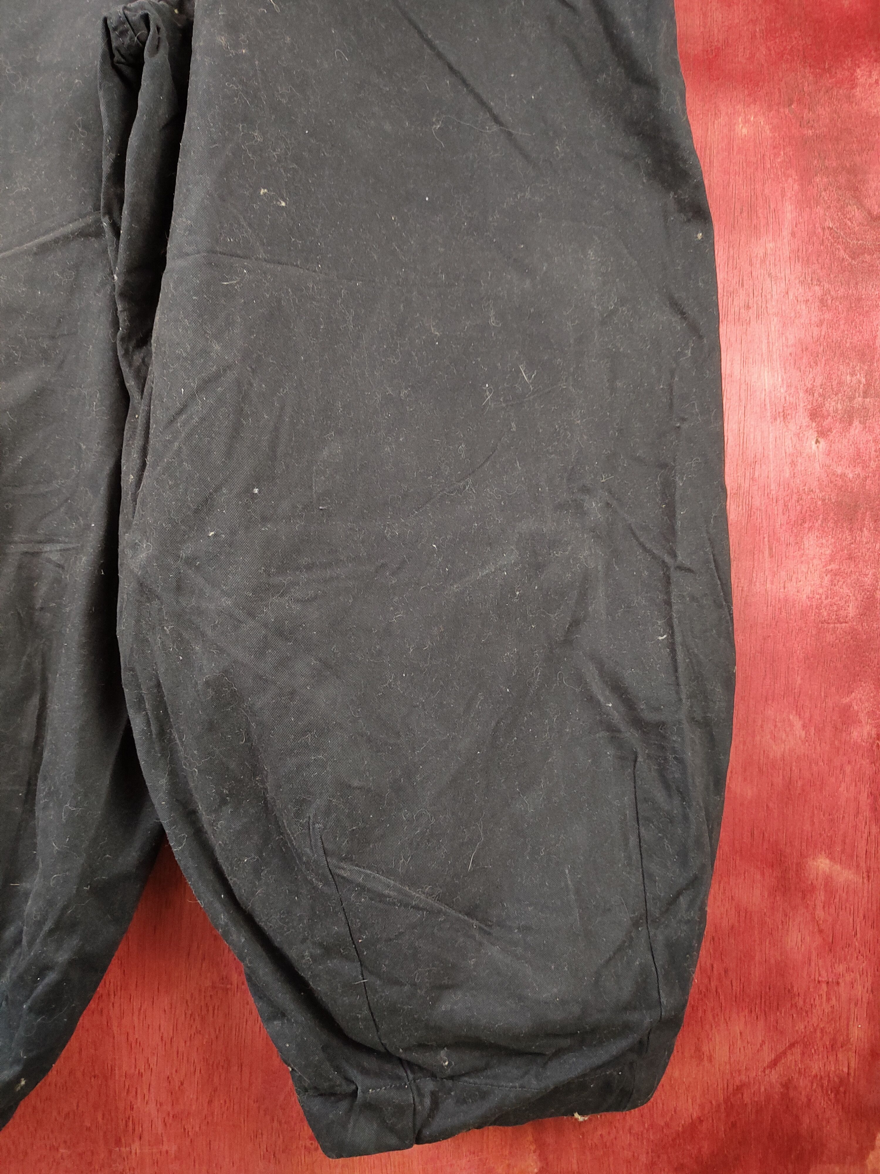 Japanese Brand Samansa Mos2 Black Multi Pocket Tactical Jumpsuits #S428 Size US 34 / EU 50 - 13 Thumbnail