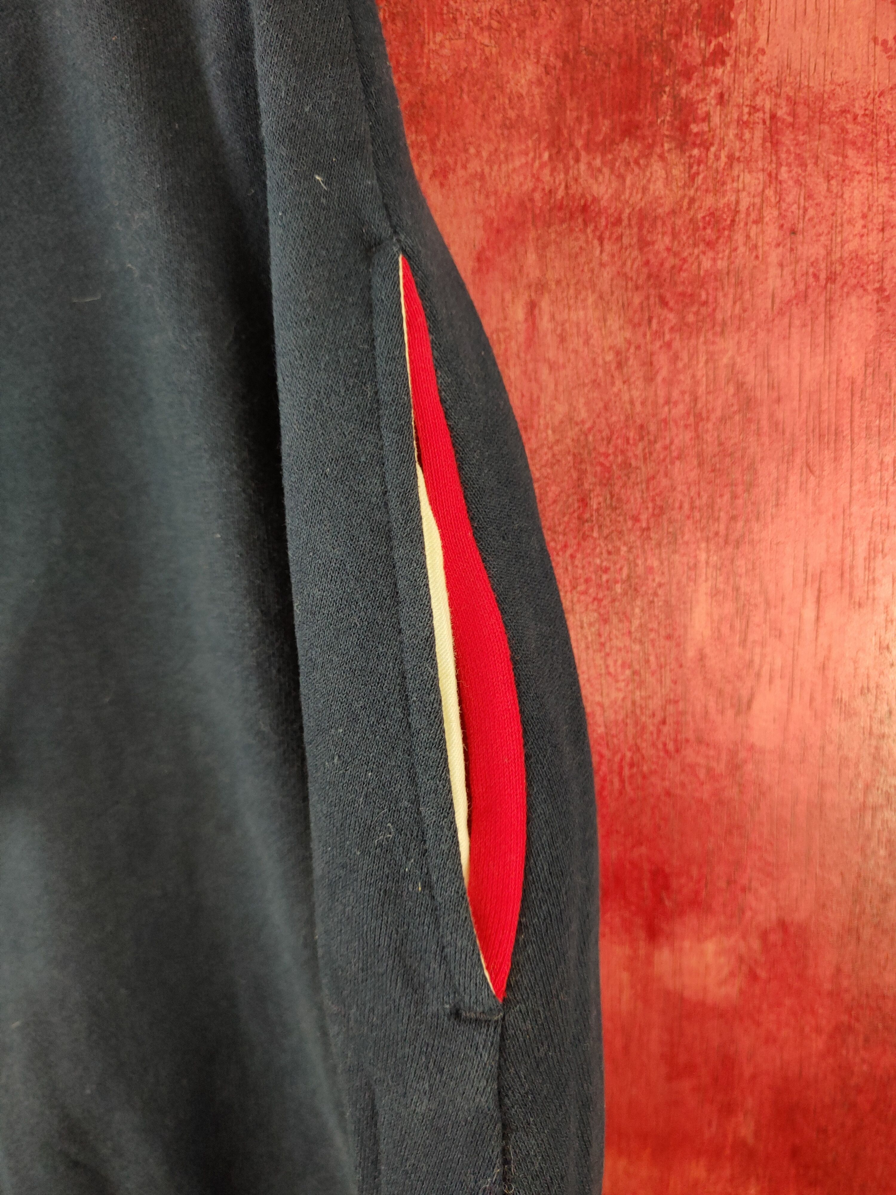Japanese Brand × Le Coq Sportif × SOU SOU Sou Sou-Le Coq Sportif Dark Blue Sweatpants #S427 Size US 31 - 4 Thumbnail