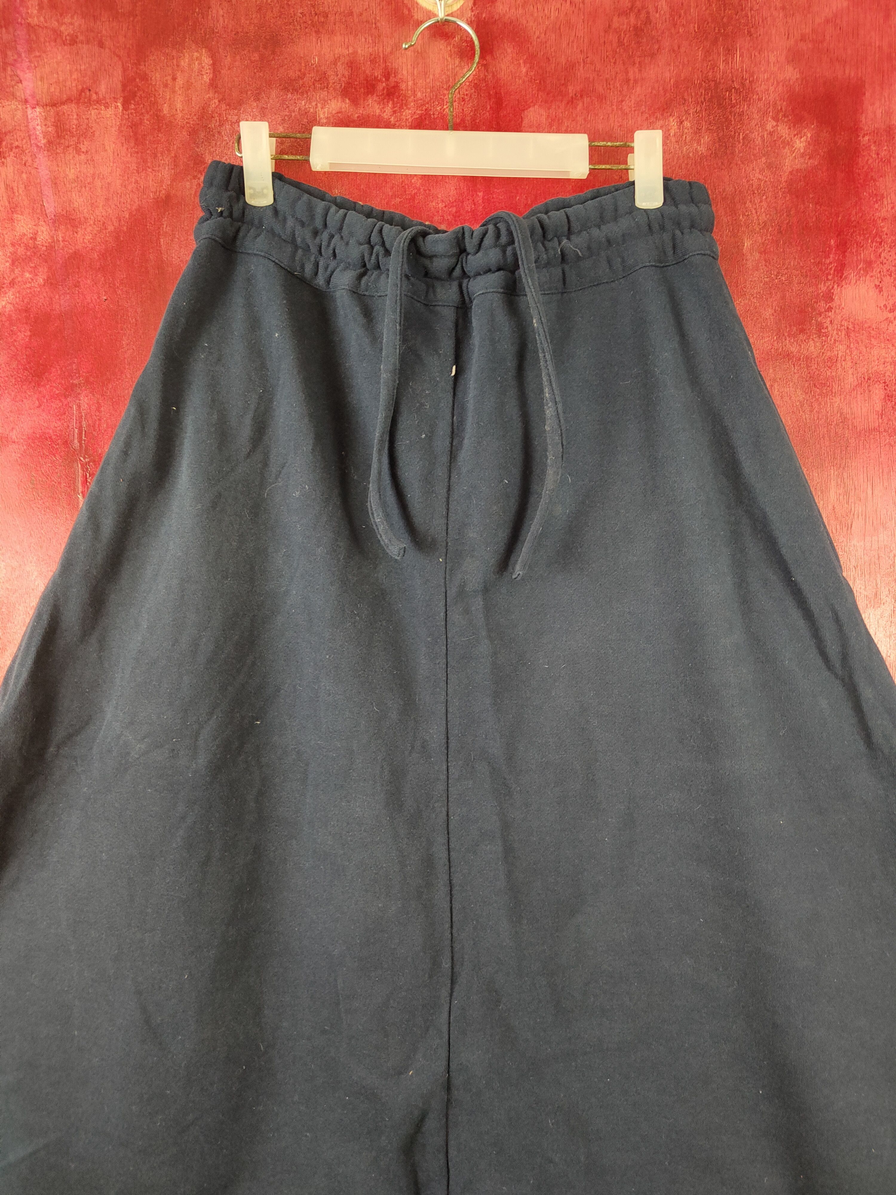 Japanese Brand × Le Coq Sportif × SOU SOU Sou Sou-Le Coq Sportif Dark Blue Sweatpants #S427 Size US 31 - 2 Thumbnail