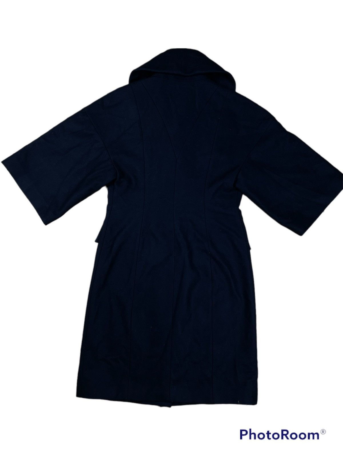 Versace Versace Thick Coat Asymmetric Luxury Size M / US 6-8 / IT 42-44 - 2 Thumbnail