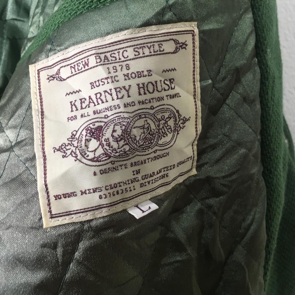 Japanese Brand × Vintage Vintage Kearney House Varsity Jacket Size US L / EU 52-54 / 3 - 6 Thumbnail
