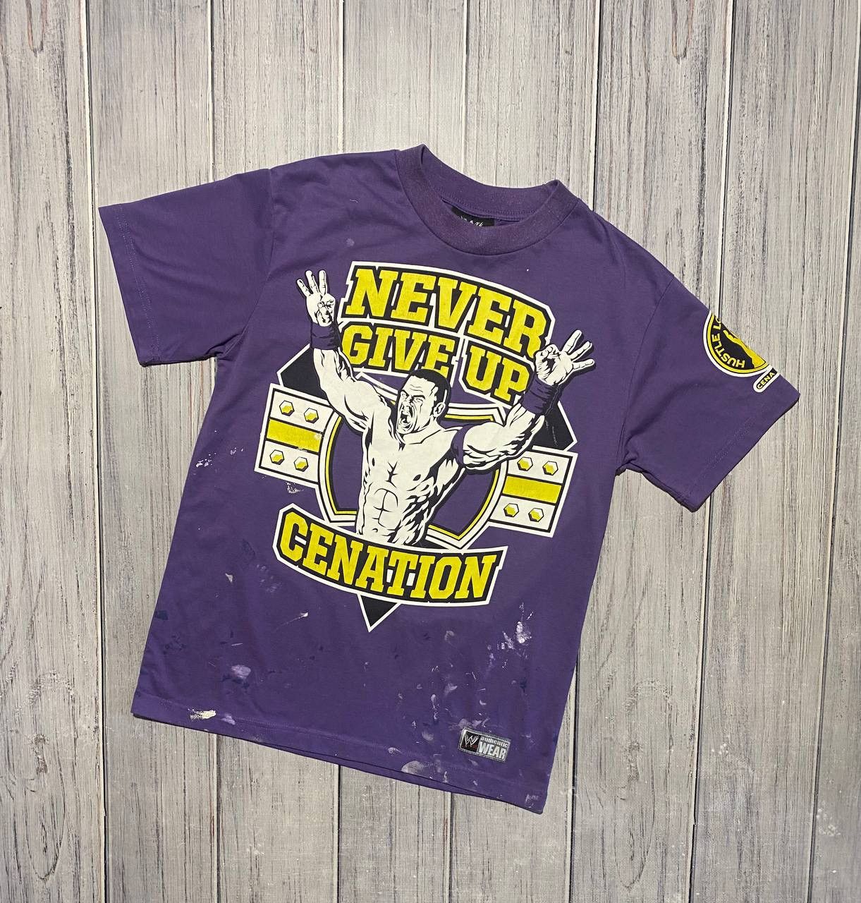 WWE WWE WWF John Cena Never Give UP Me T-Shirt Distrissed Size US M / EU 48-50 / 2 - 1 Thumbnail