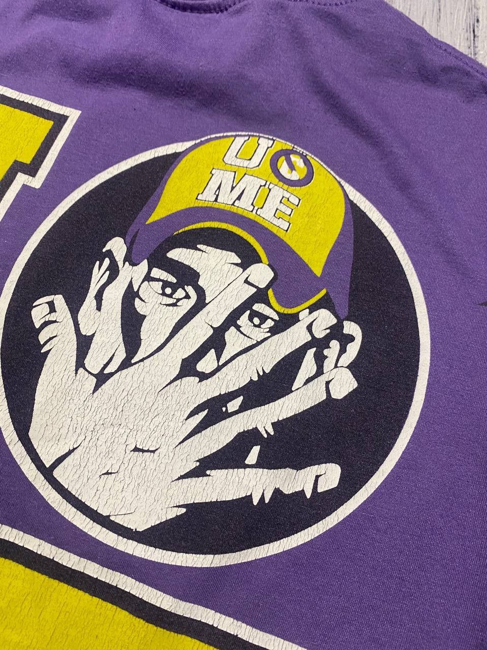 WWE WWE WWF John Cena Never Give UP Me T-Shirt Distrissed Size US M / EU 48-50 / 2 - 13 Thumbnail