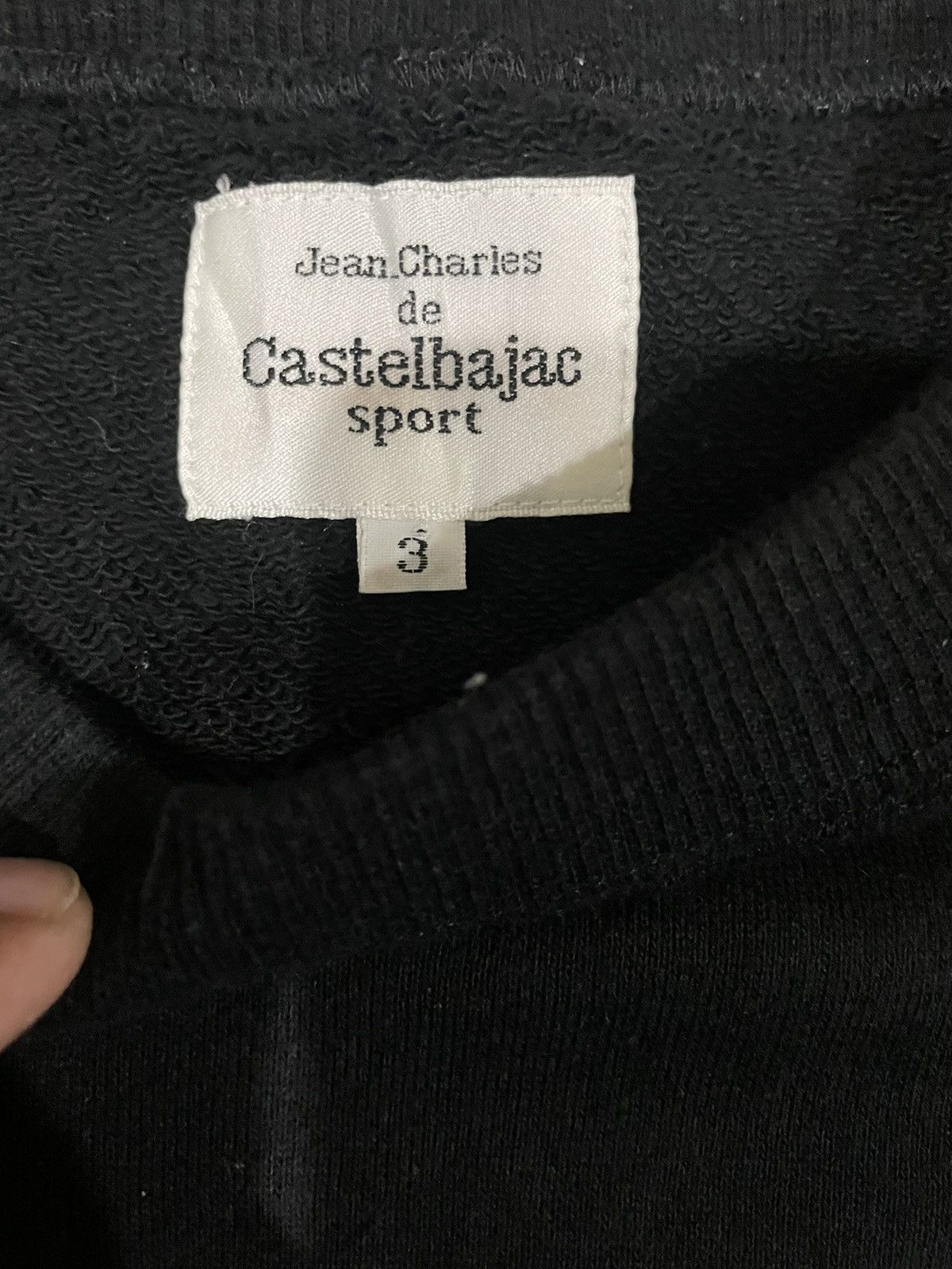 Designer Rare💥Jean Charles De Castelbajac Spellout Jumper Sweater Size US L / EU 52-54 / 3 - 10 Thumbnail