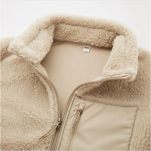 Japanese Brand Uniqlo WINDPROOF PILE-LINED FLEECE JACKET Size US XXL / EU 58 / 5 - 4 Thumbnail