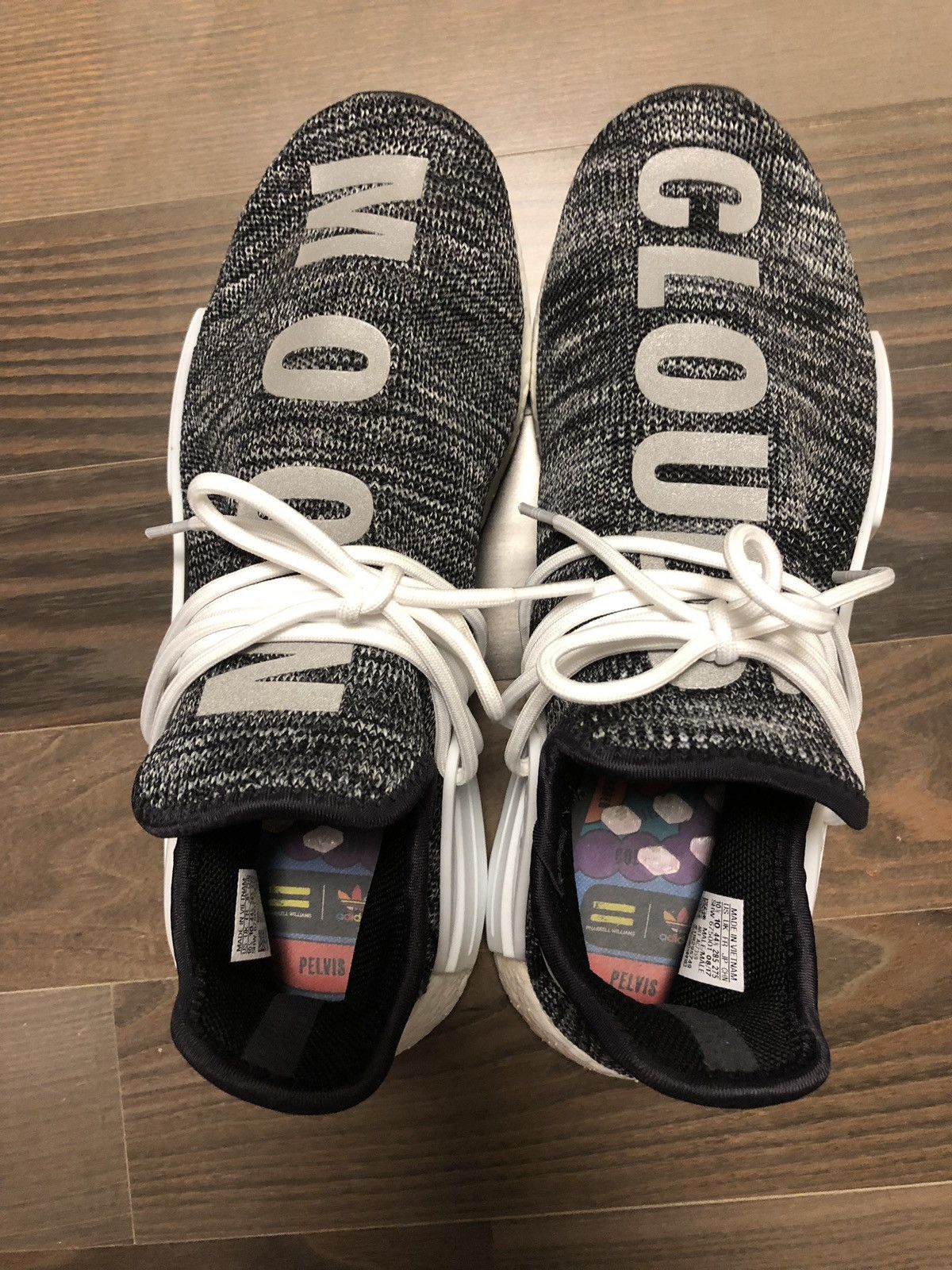 Adidas × Pharrell Pharrell Nmd Human Race Oreo | Grailed