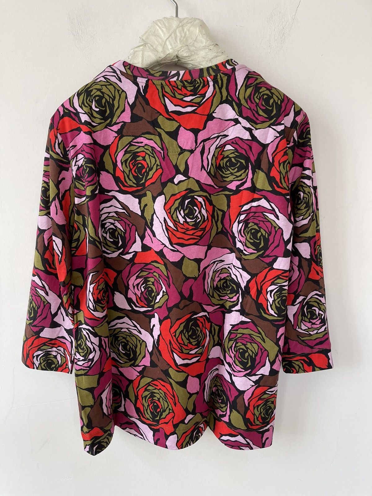 Dries Van Noten Floral Print Cotton T-shirt Size M / US 6-8 / IT 42-44 - 2 Thumbnail