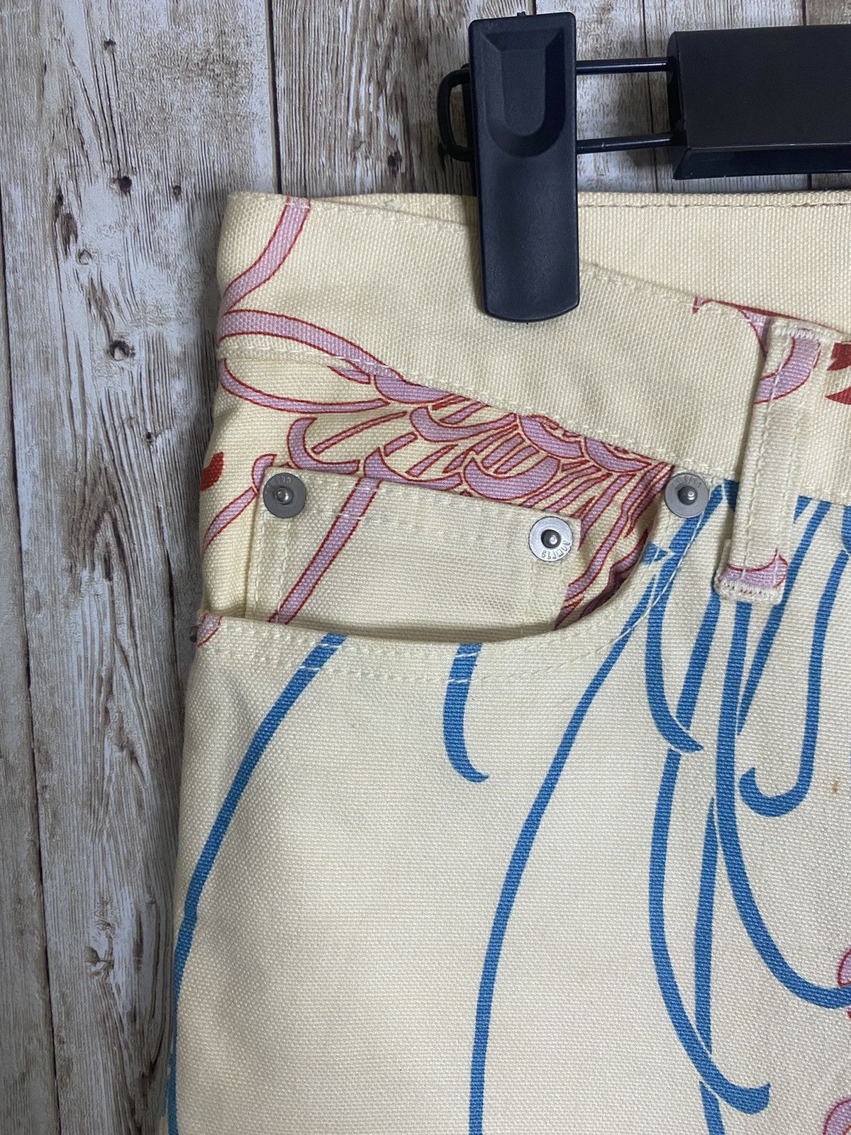 Japanese Brand × Vintage Glamdy Printed Jeans Size US 29 - 7 Thumbnail
