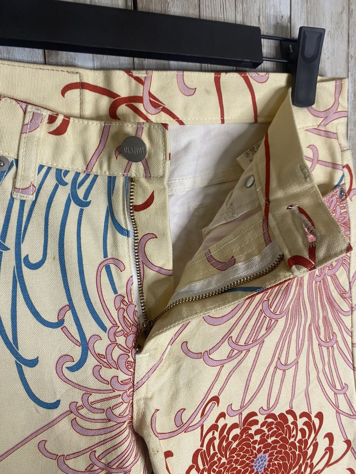 Japanese Brand × Vintage Glamdy Printed Jeans Size US 29 - 8 Thumbnail