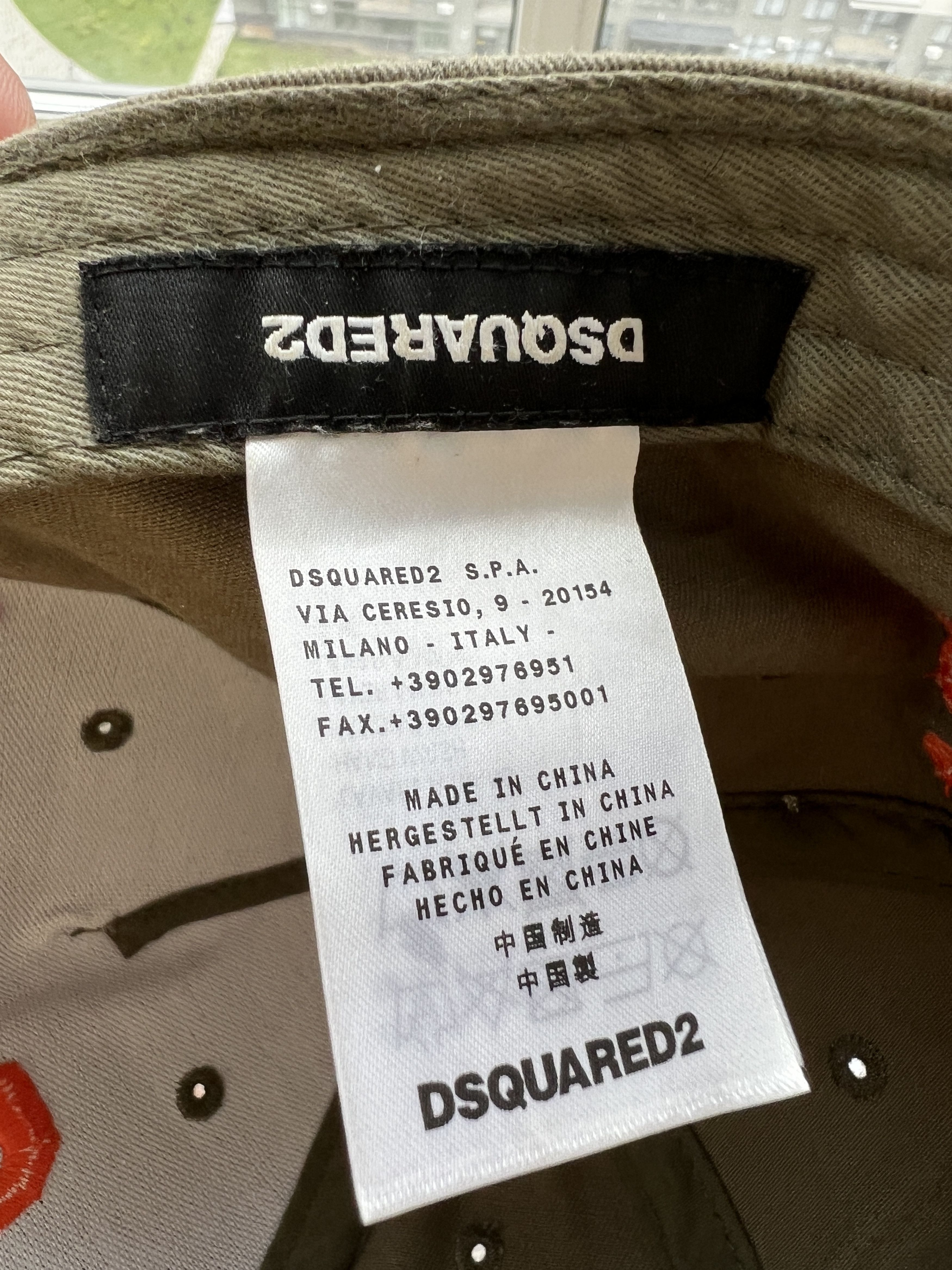 Dsquared2 Dsquared2 Icon Cap Black Size ONE SIZE - 4 Thumbnail