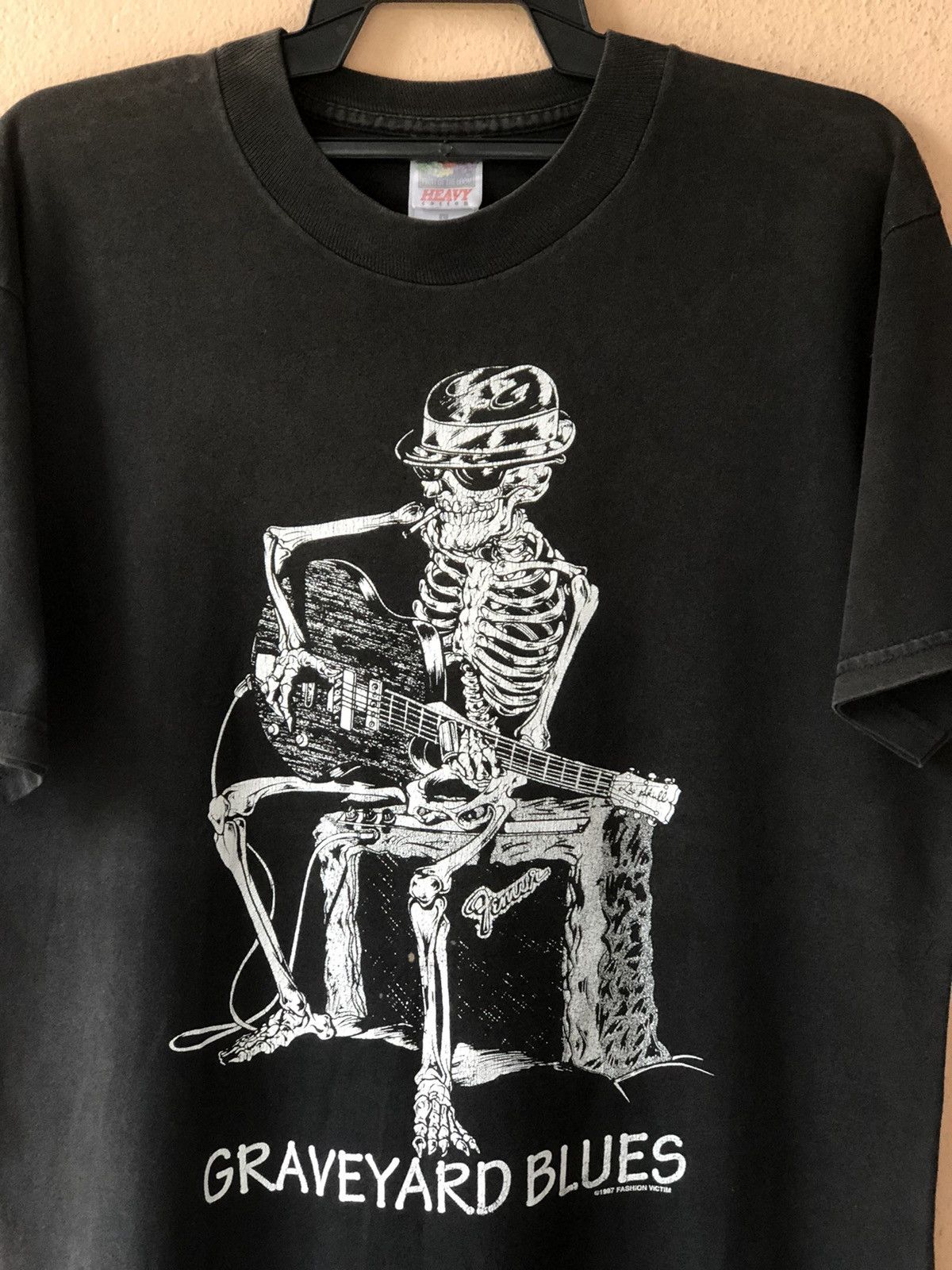 Expert Horror Vintage 90s Fashion Victim Robert Johnson Parody Size US L / EU 52-54 / 3 - 2 Thumbnail