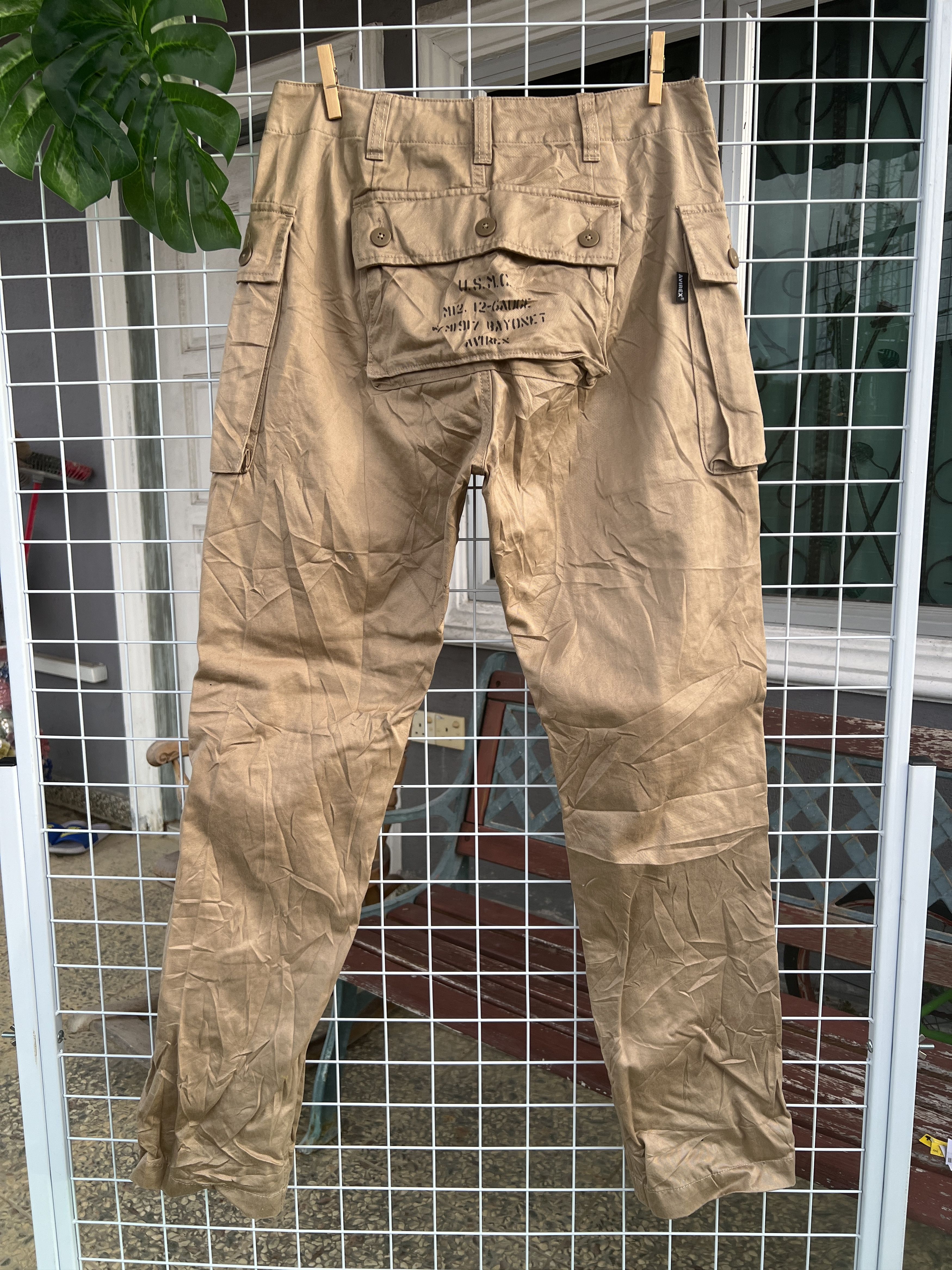 AVIREX USMC Devil Fit Tactical Parachute Cargo Pant