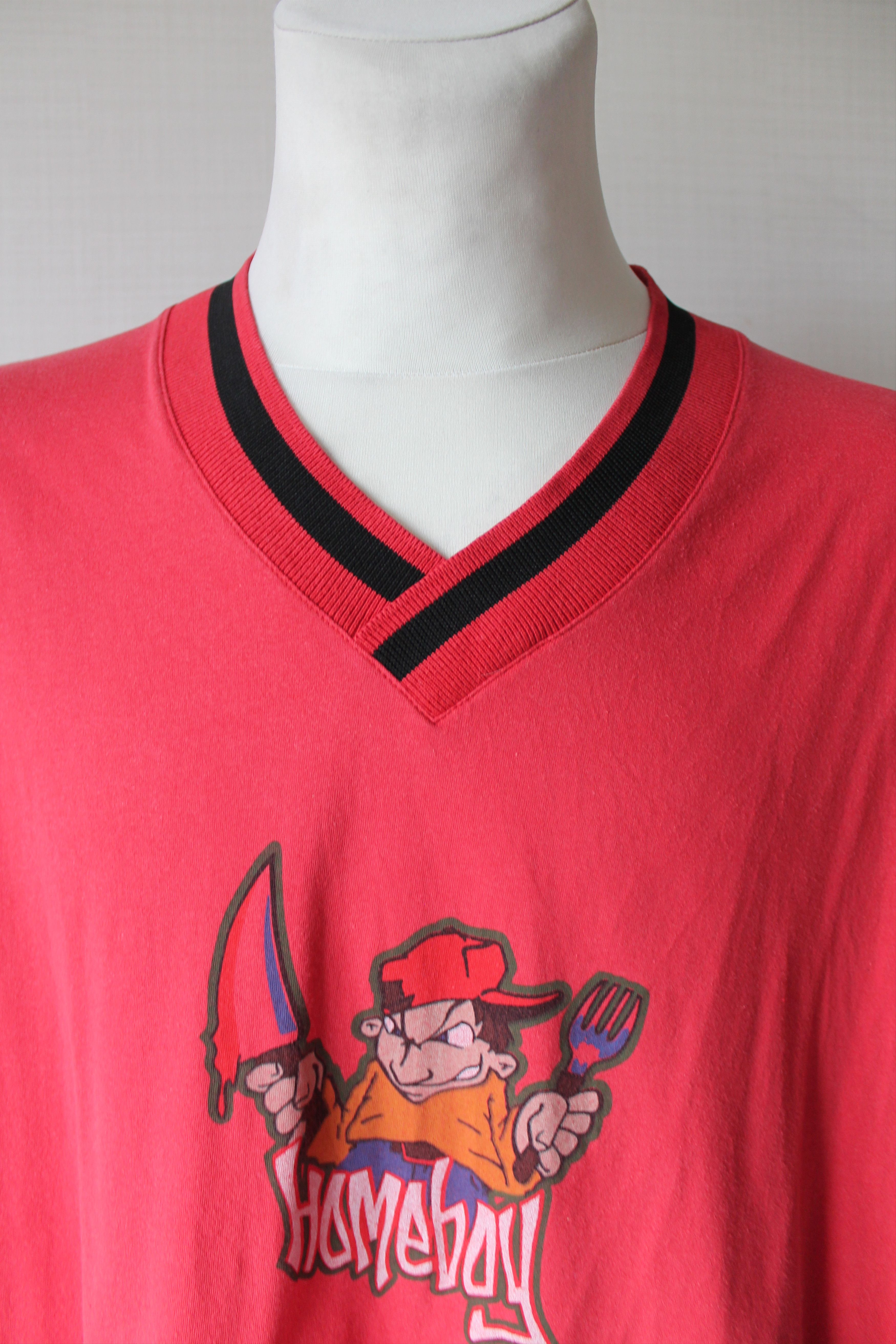 HOMME BOY CO. Home boy vintage faded red t shirt Size US M / EU 48-50 / 2 - 3 Thumbnail