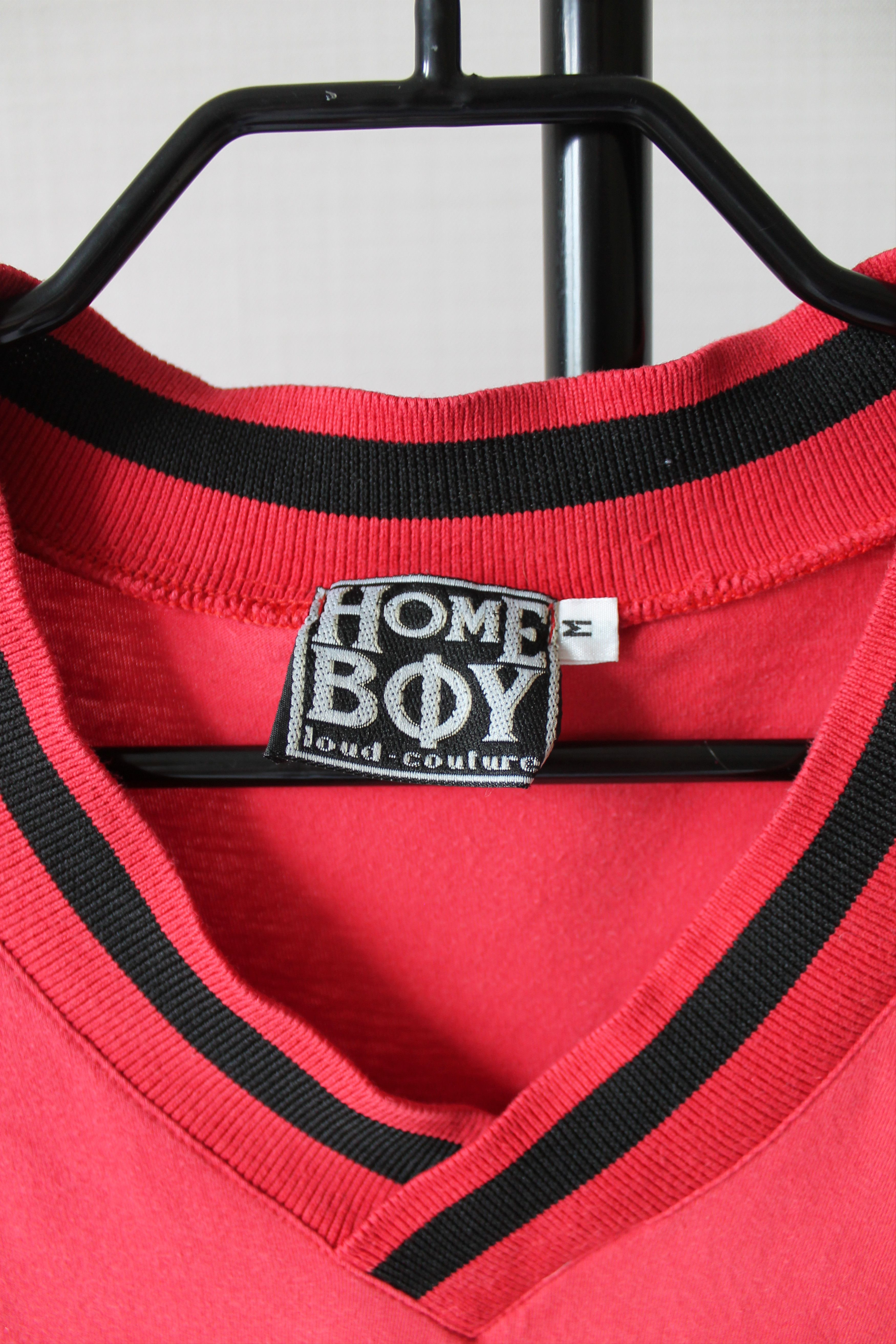 HOMME BOY CO. Home boy vintage faded red t shirt Size US M / EU 48-50 / 2 - 7 Thumbnail
