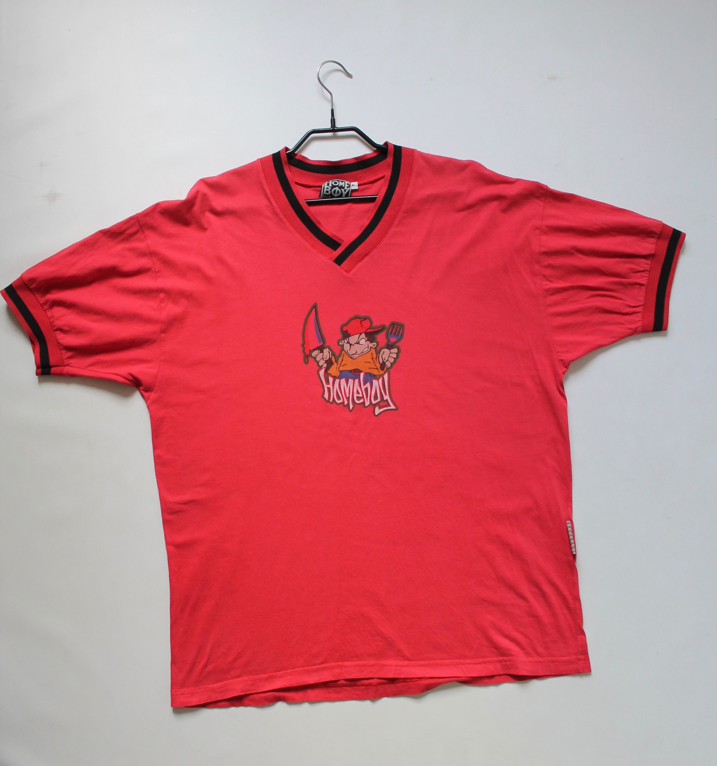 HOMME BOY CO. Home boy vintage faded red t shirt Size US M / EU 48-50 / 2 - 8 Thumbnail