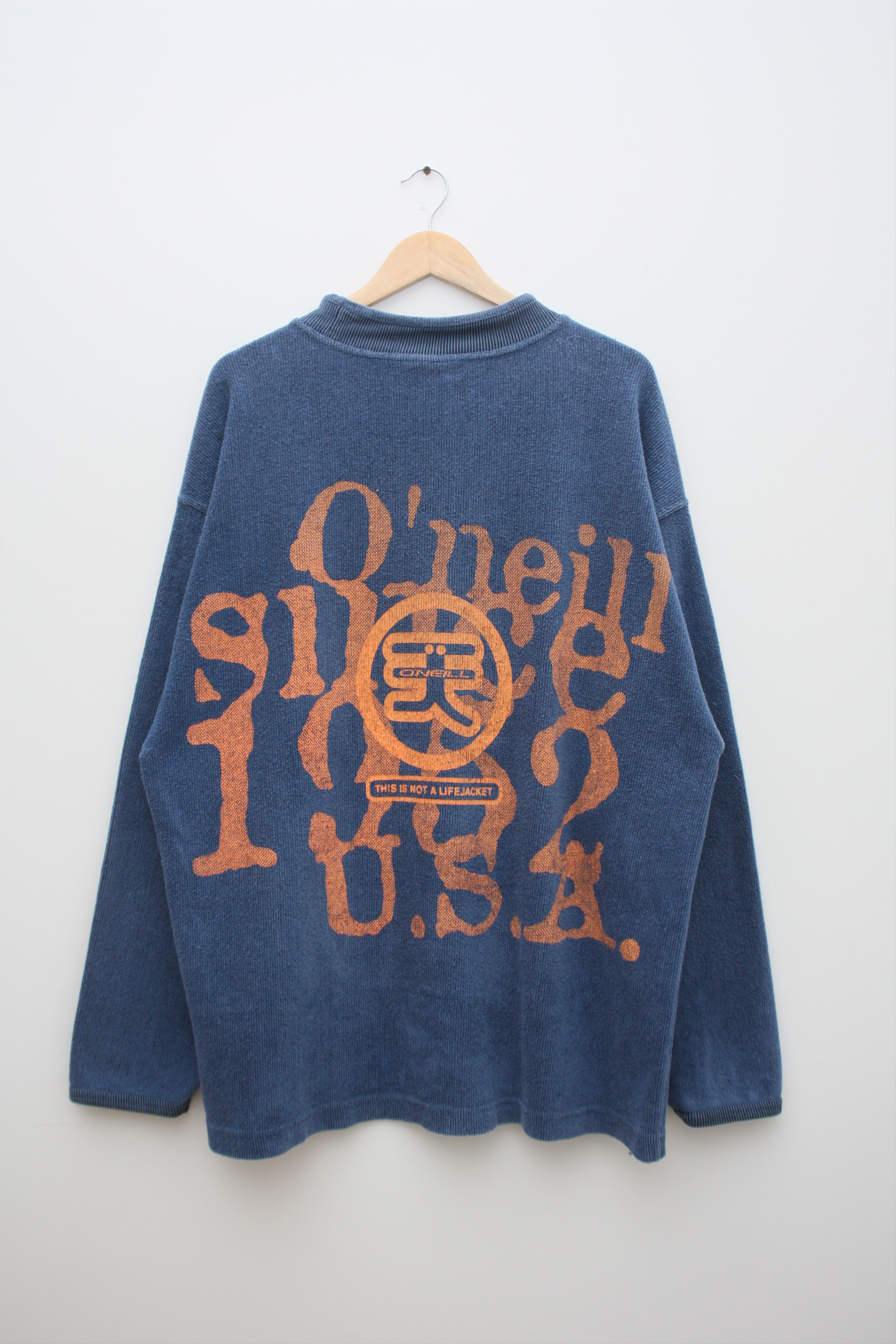 Oneill O'neill Vintage Blue Towel Sweater Since 1952 USA | Grailed